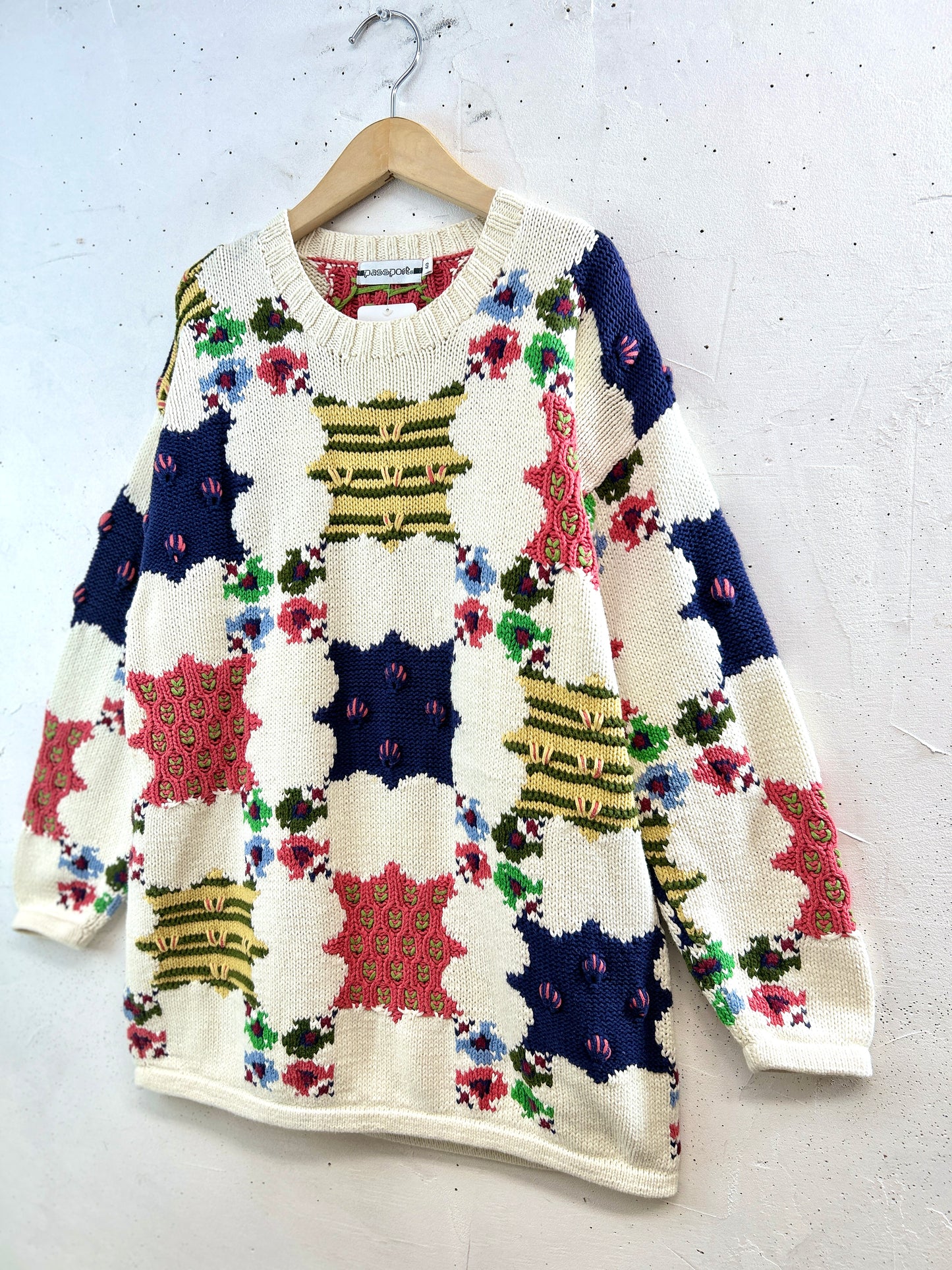 Vintage Knit Sweater [L31009]