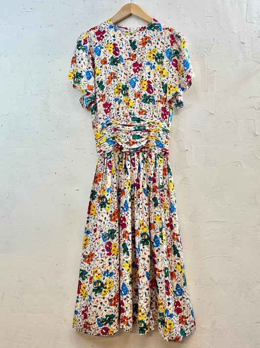Vintage Silk Dress [G30607]