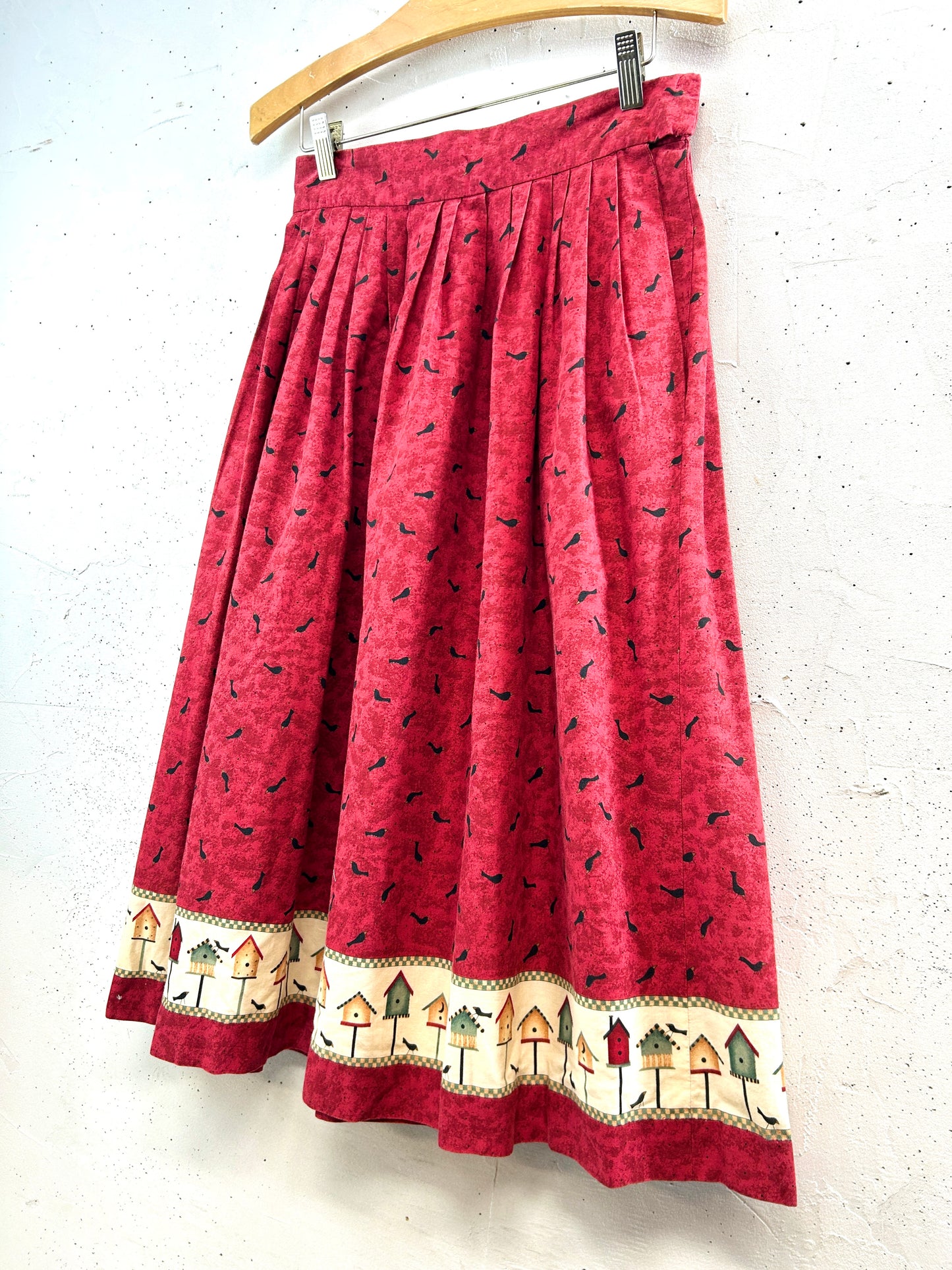 Vintage Bird Skirt [C31971]