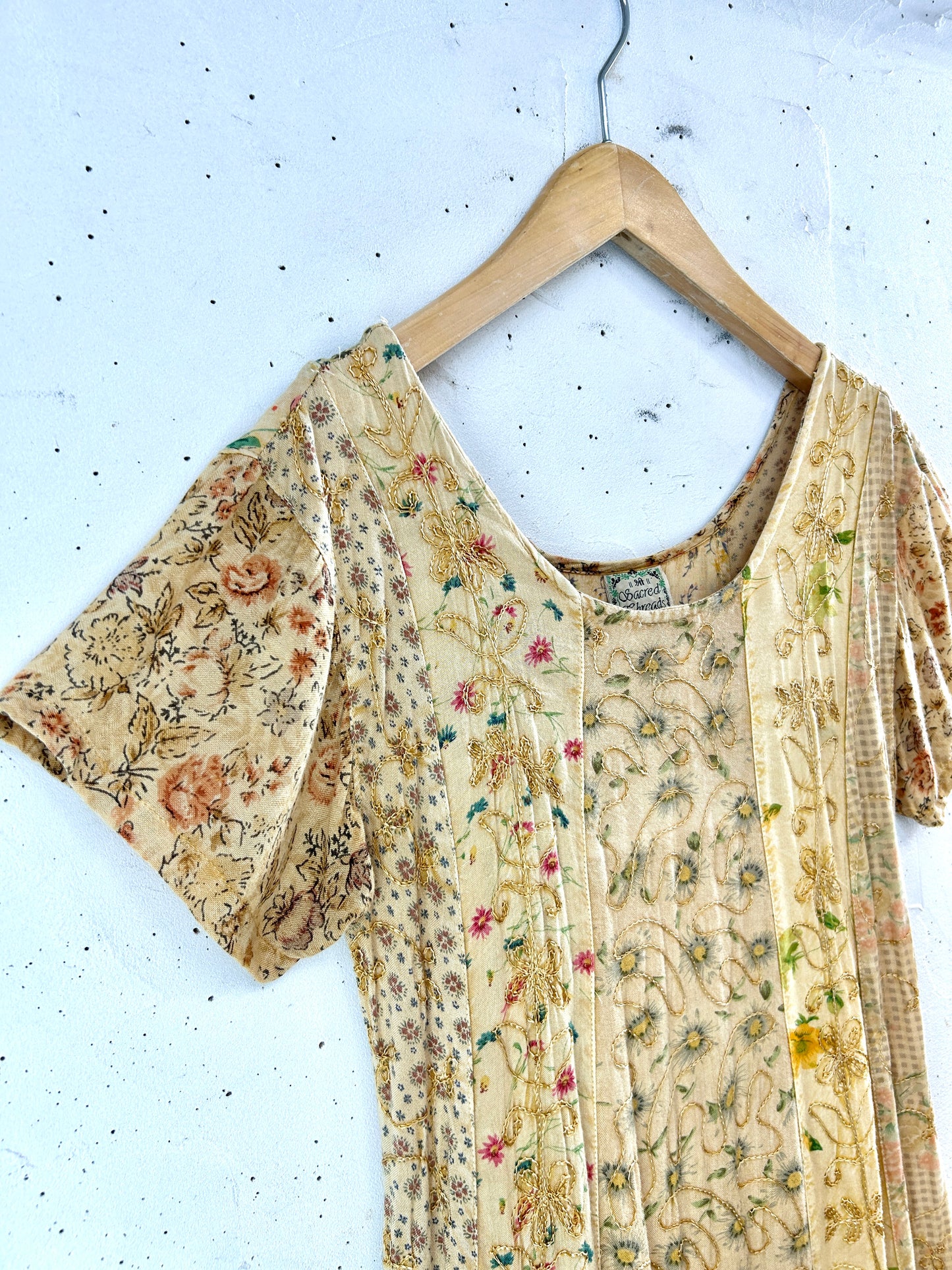 Vintage Rayon Dress [F32845]
