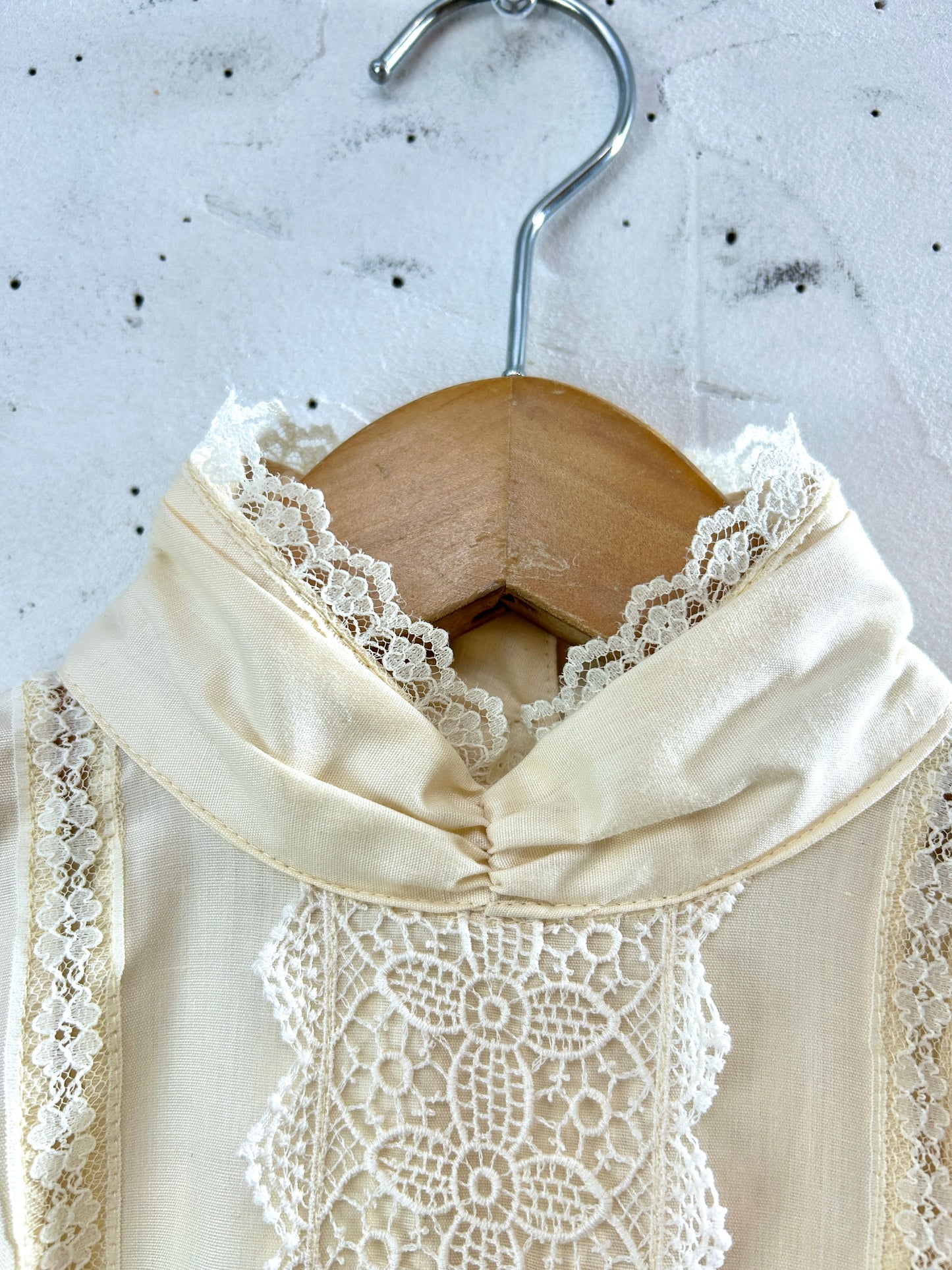 Vintage White Blouse 〜GUNNE SAX〜 [I30320]