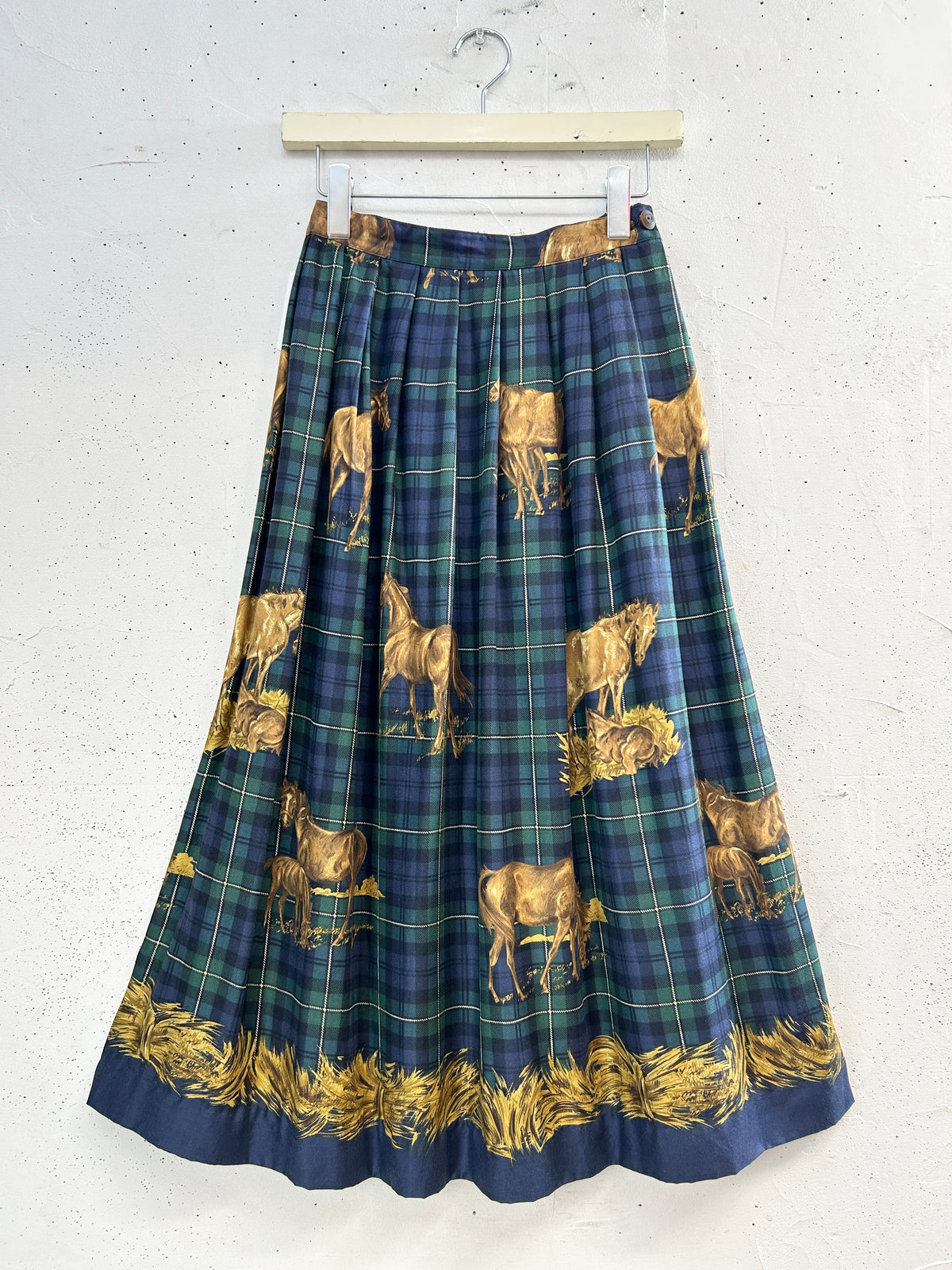 Vintage Pleated Skirt 〜Susan Bristol〜 [J34283]