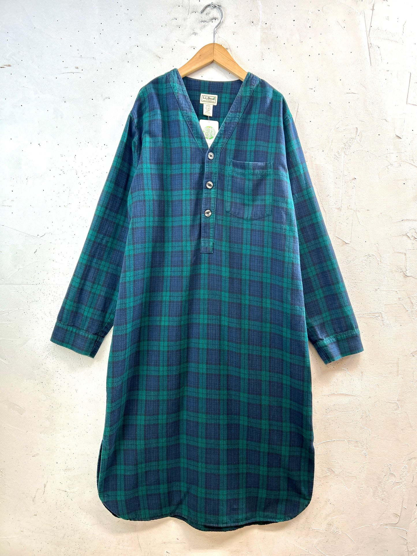 Vintage Plaid Dress 〜L.L.Bean〜 [L31074]