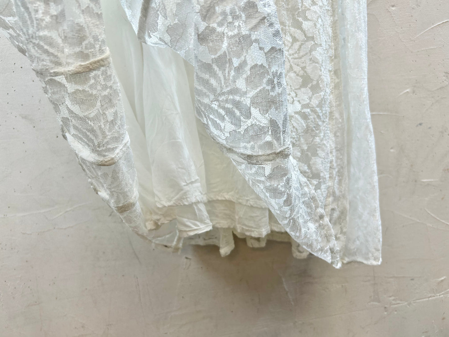 Vintage Lace Dress MADE IN INDIA [G30614]