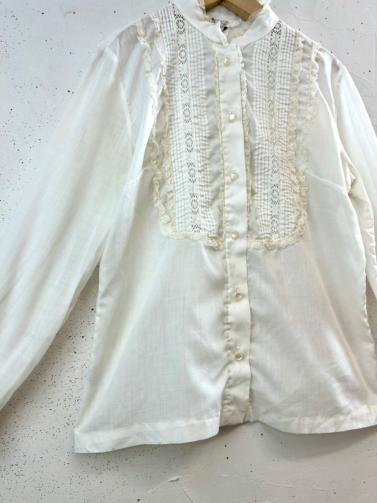 60s Vintage White Shirt [G33104]