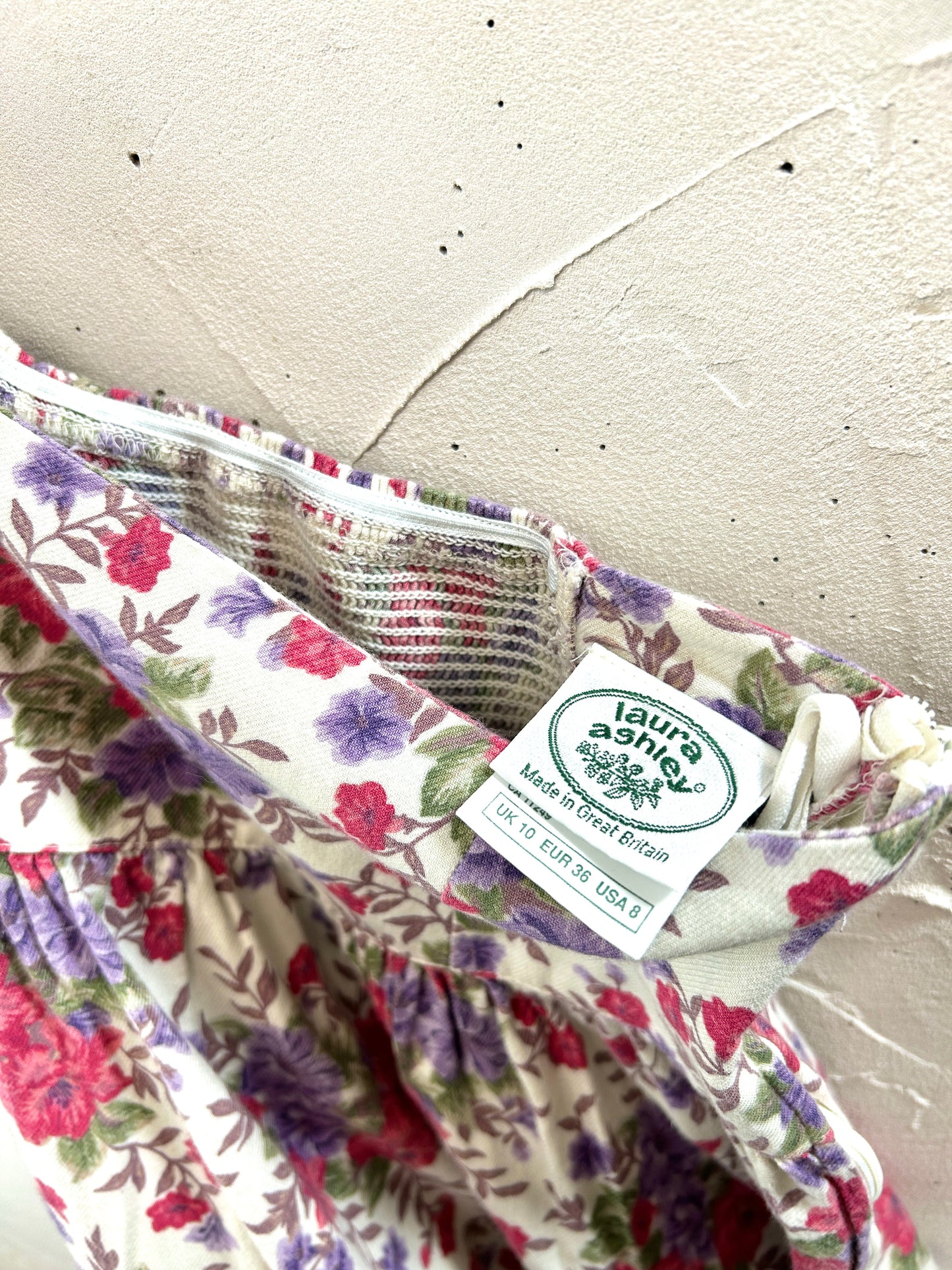 Vintage Skirt 〜Laura Ashley〜 [A31446]