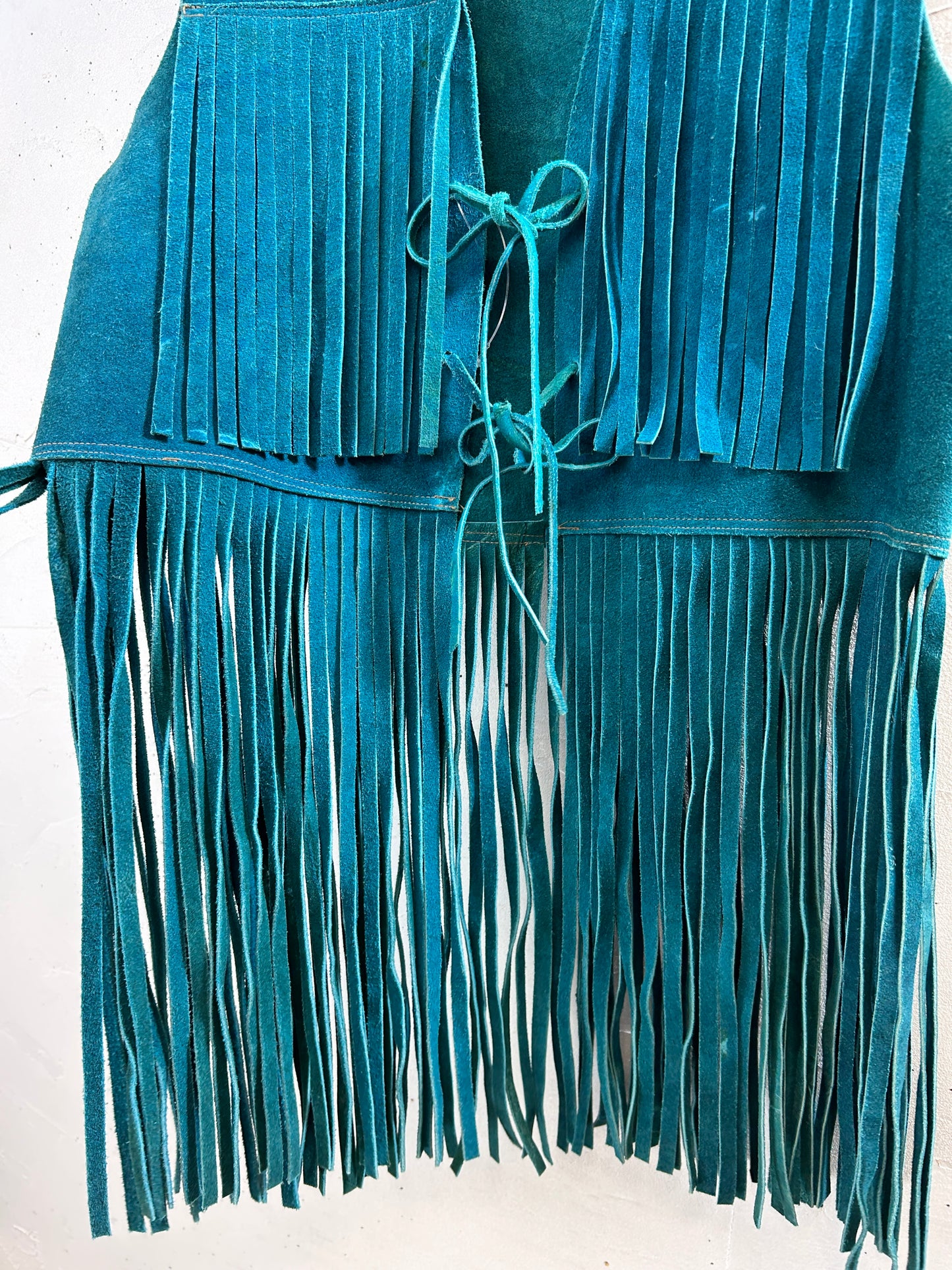 Vintage Leather Vest [H30920]