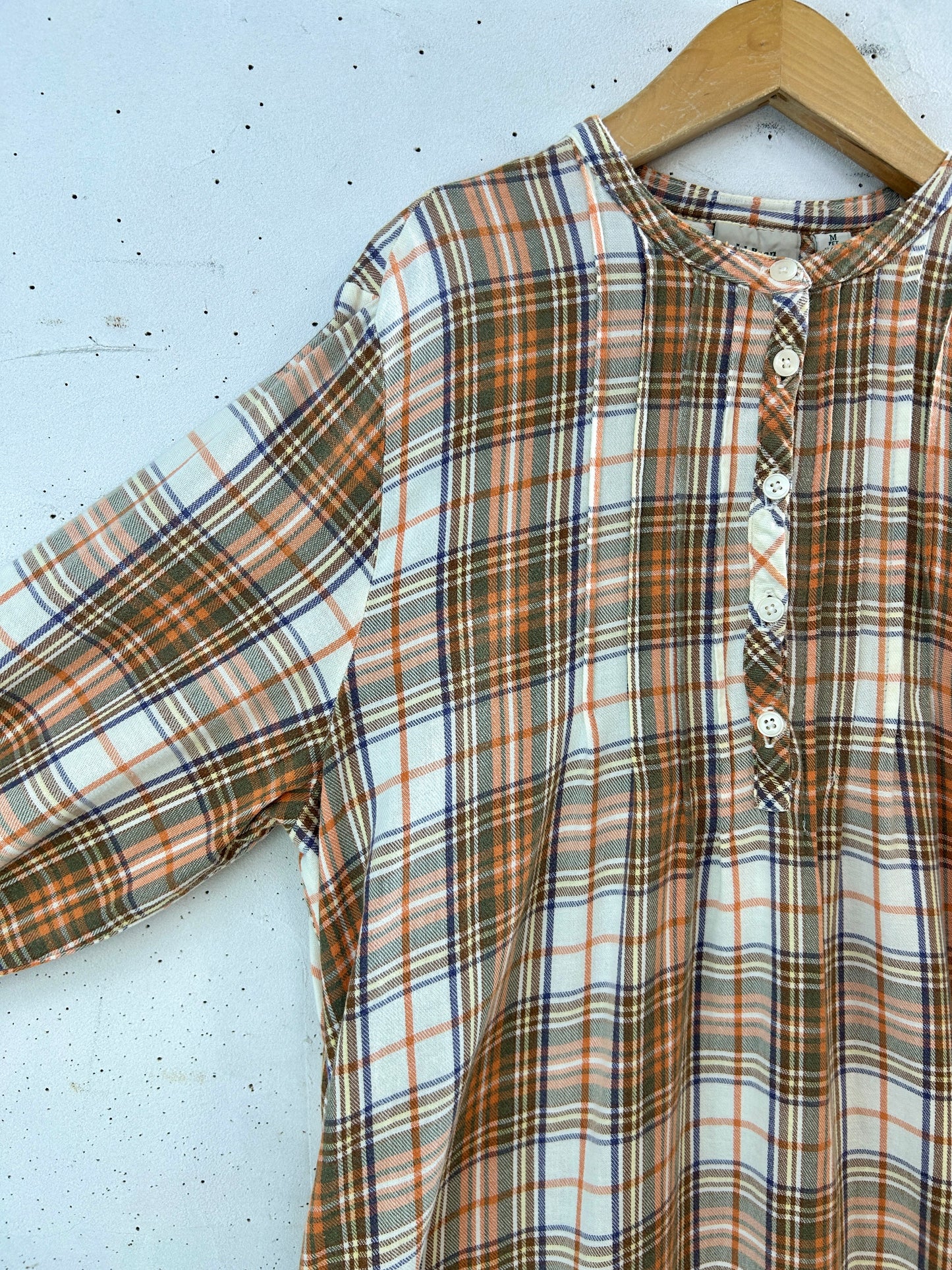 Vintage Plaid Dress 〜L.L.Bean〜 [H33643]