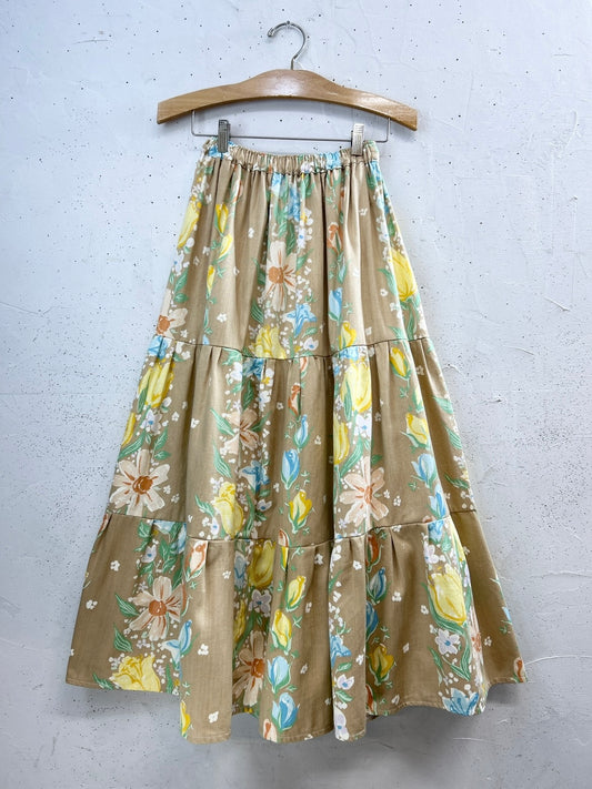 Vintage Tiered Skirt [E32311]