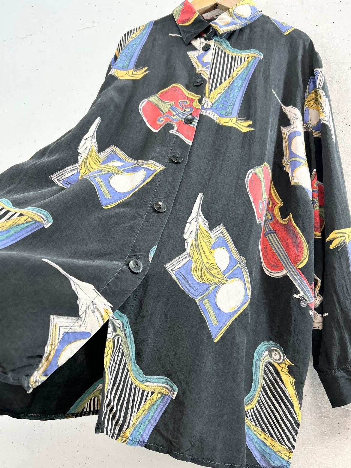 Vintage Silk Shirt [D32033]