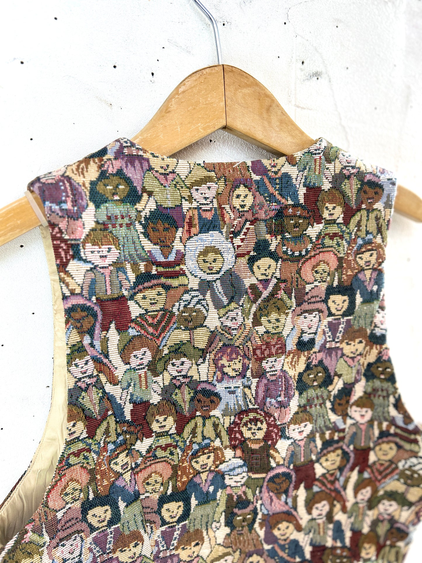 Vintage Gobelin Vest [J30568]