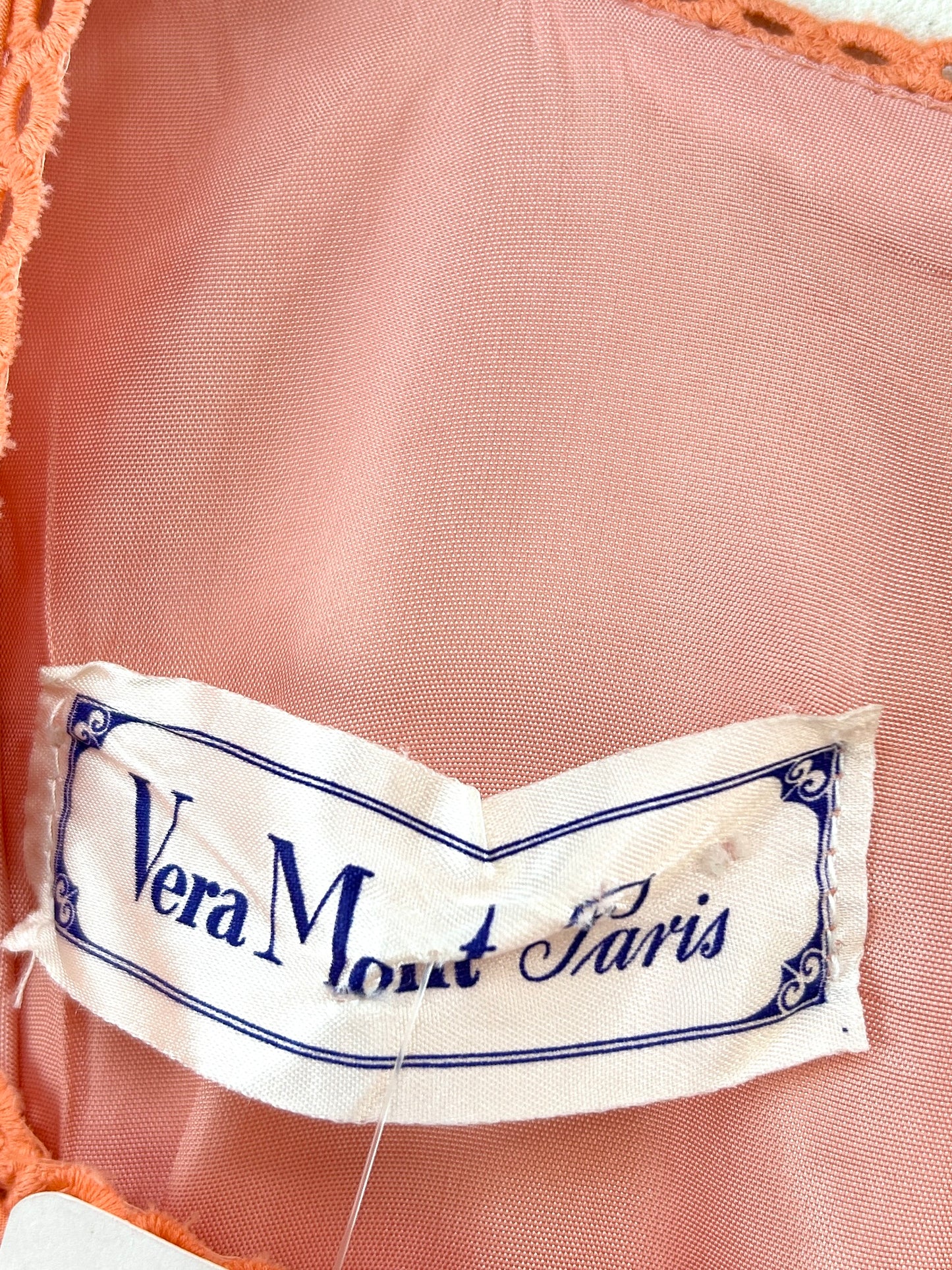 '70s Vintage Dress Mont Paris [F32684]