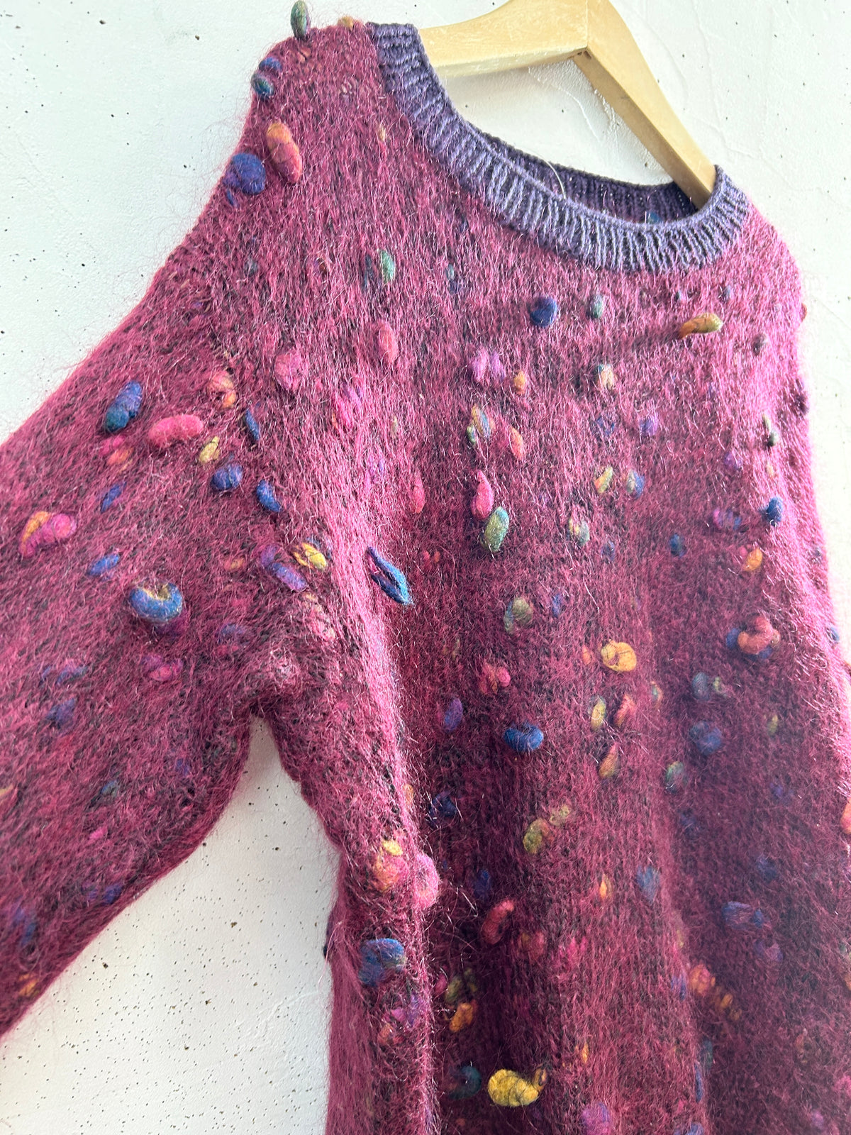 Vintage Mohair Knit Sweater [J32450]