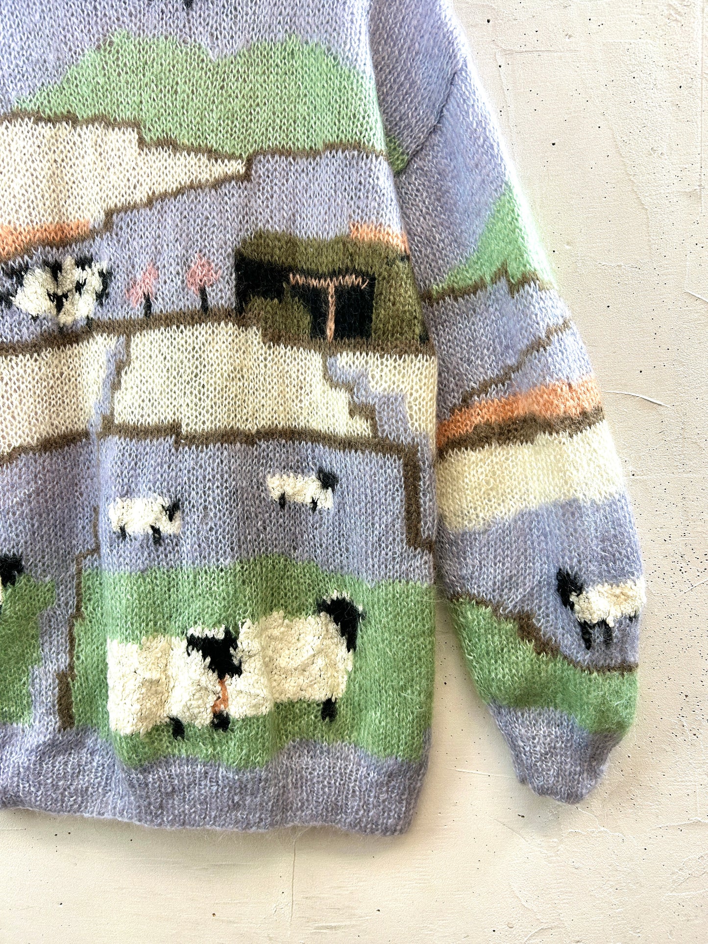 Vintage Mohair Knit Sweater [K30850]