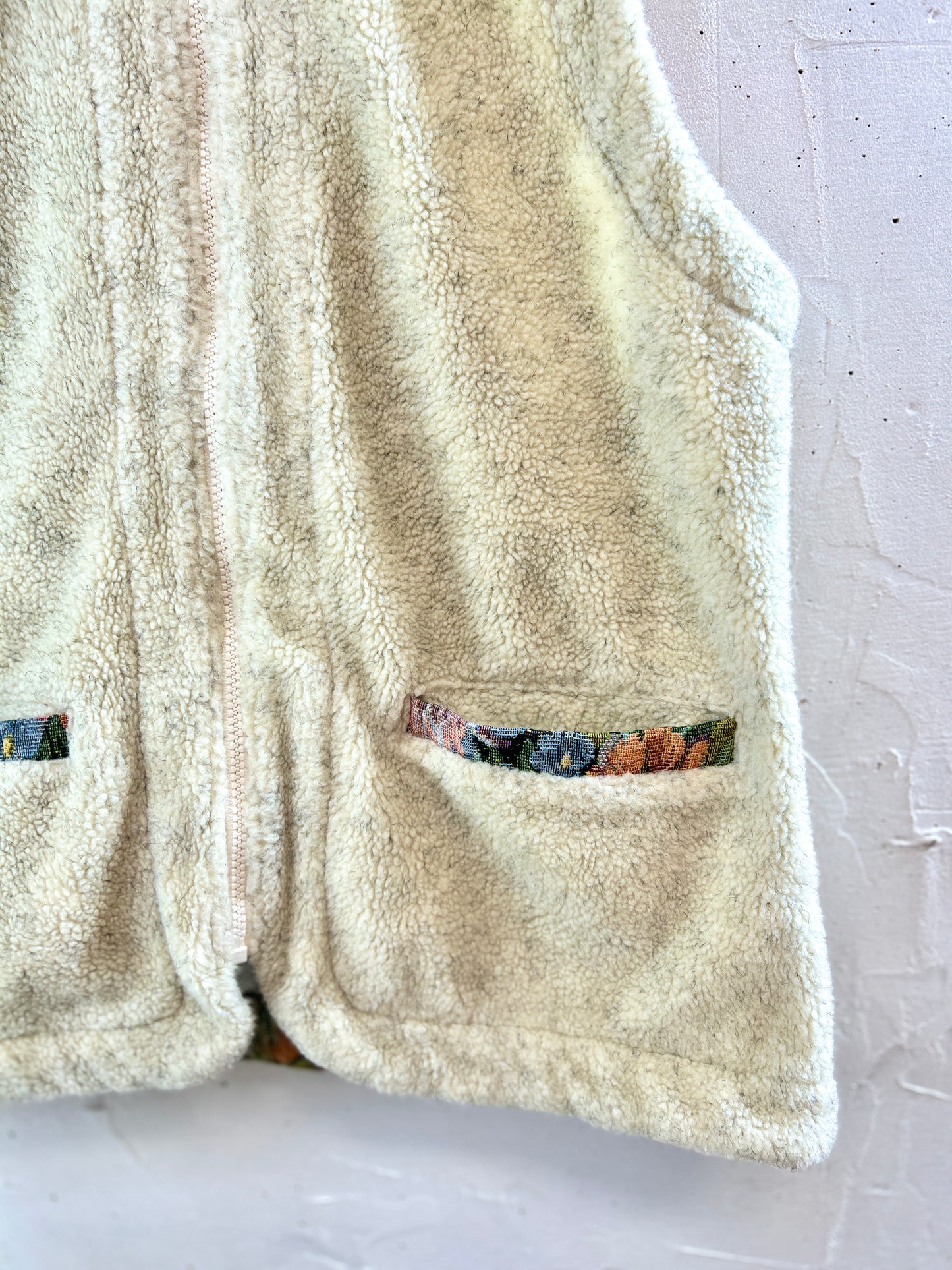 Vintage Boa Vest 〜ORVIS〜 [K30832]