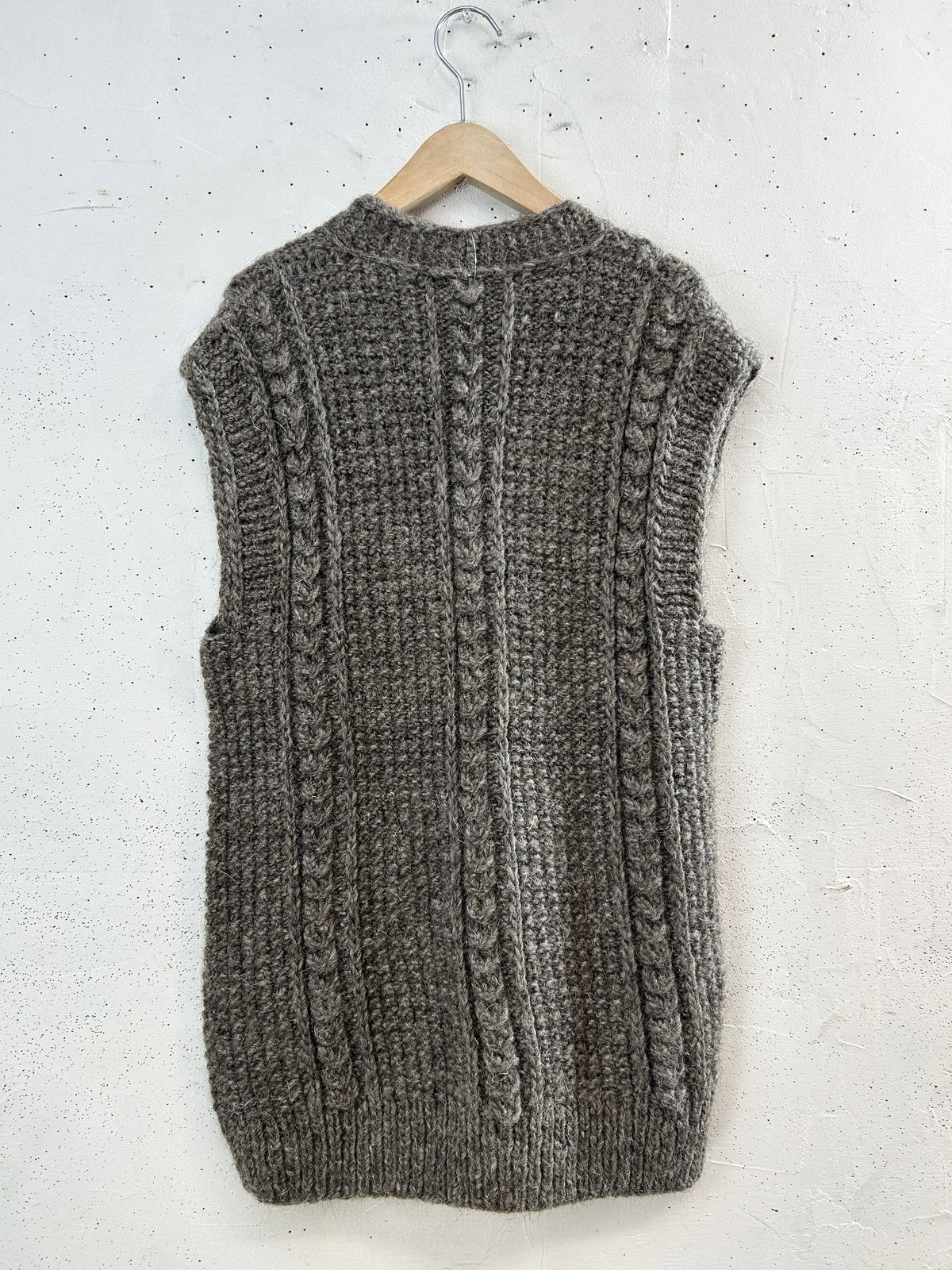 Vintage Knit Vest [I33860]