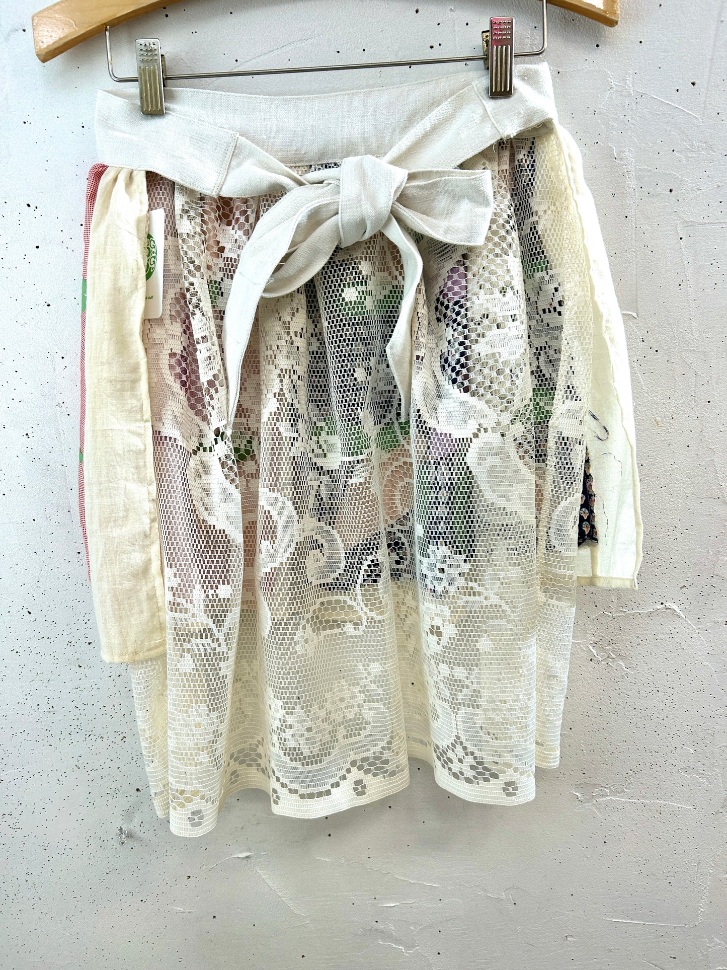 Vintage Apron 〜Funny dot CRAZY〜 [F32863]