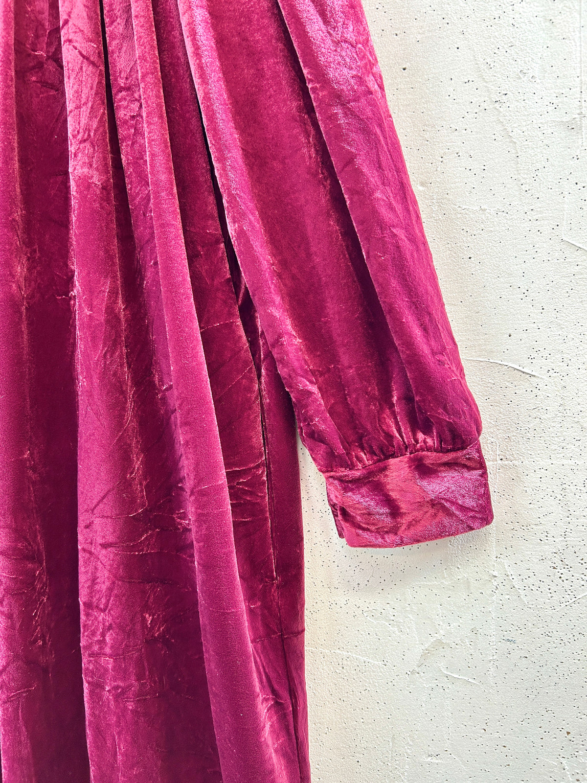Vintage Velours Dress [I33923]
