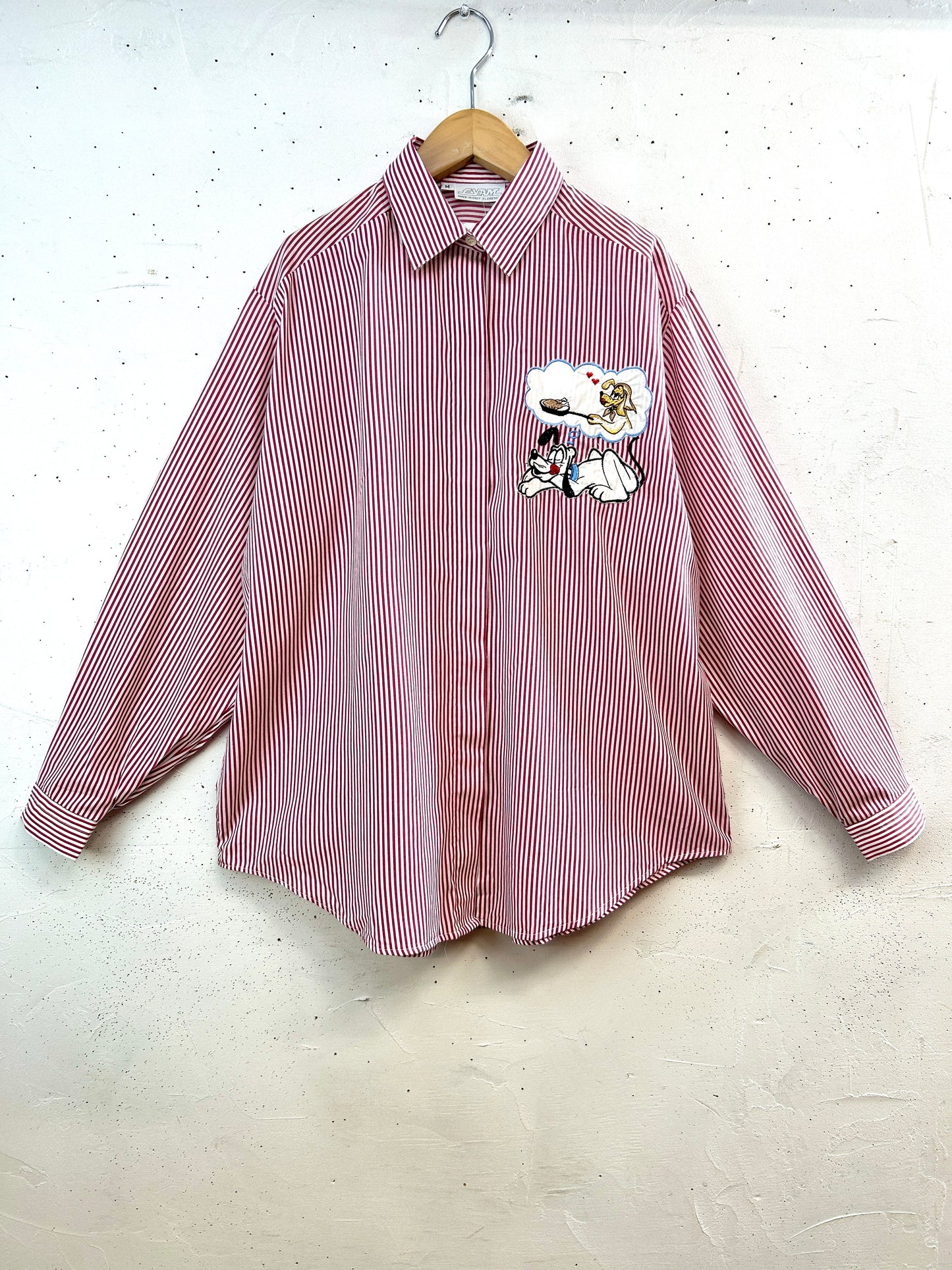 Vintage Shirt MADE IN ITALY [D32054]
