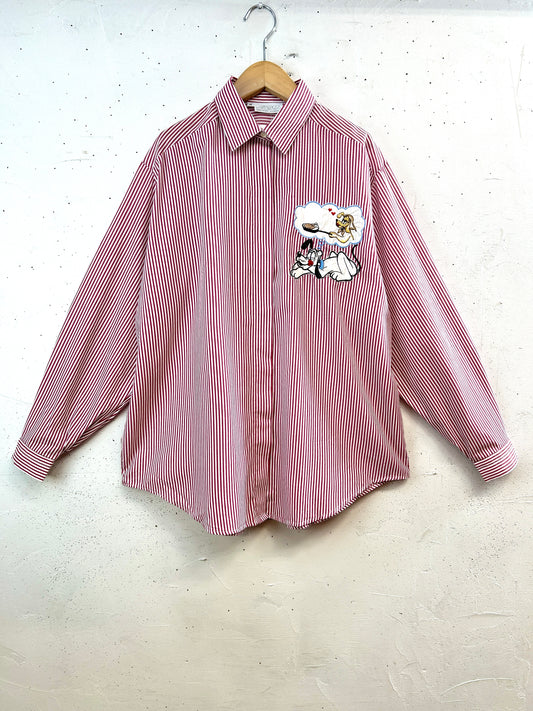 Vintage Shirt MADE IN ITALY [D32054]
