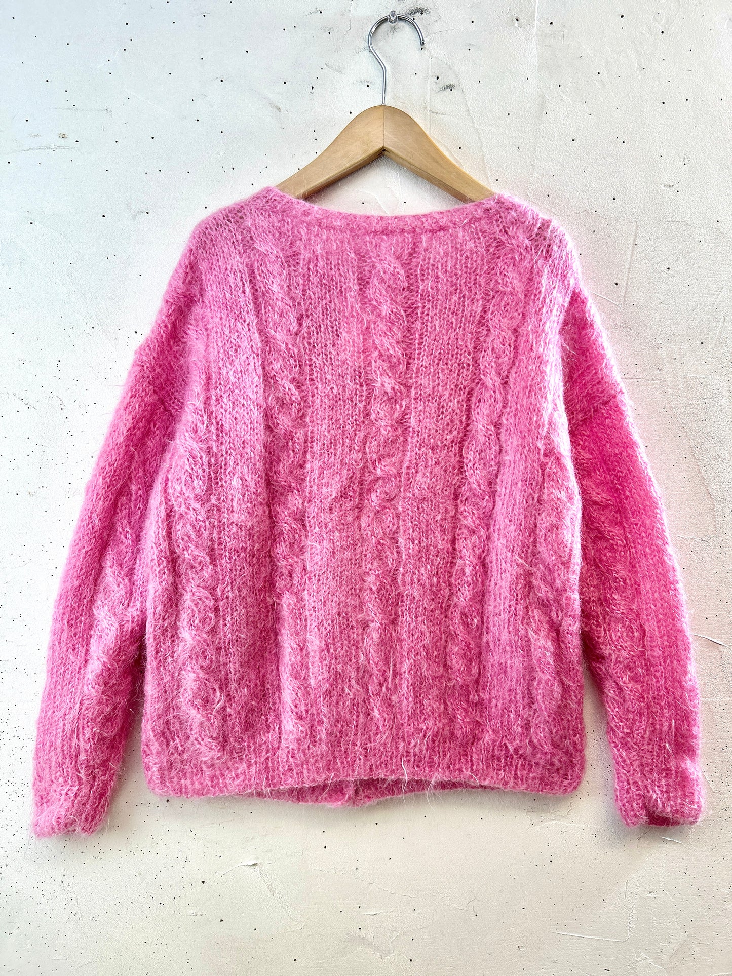 Vintage Mohair Knit Cardigan [K30739]