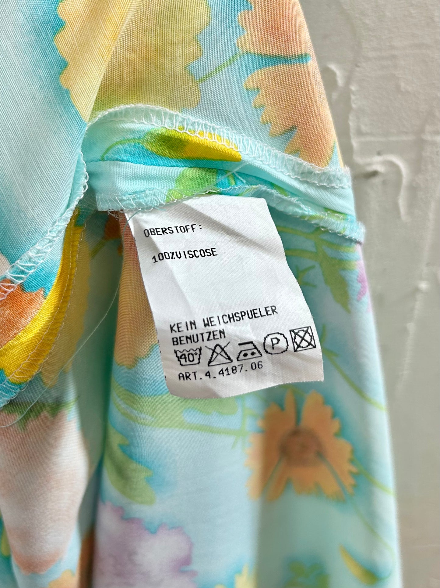 Vintage Viscose Dress [G30637]