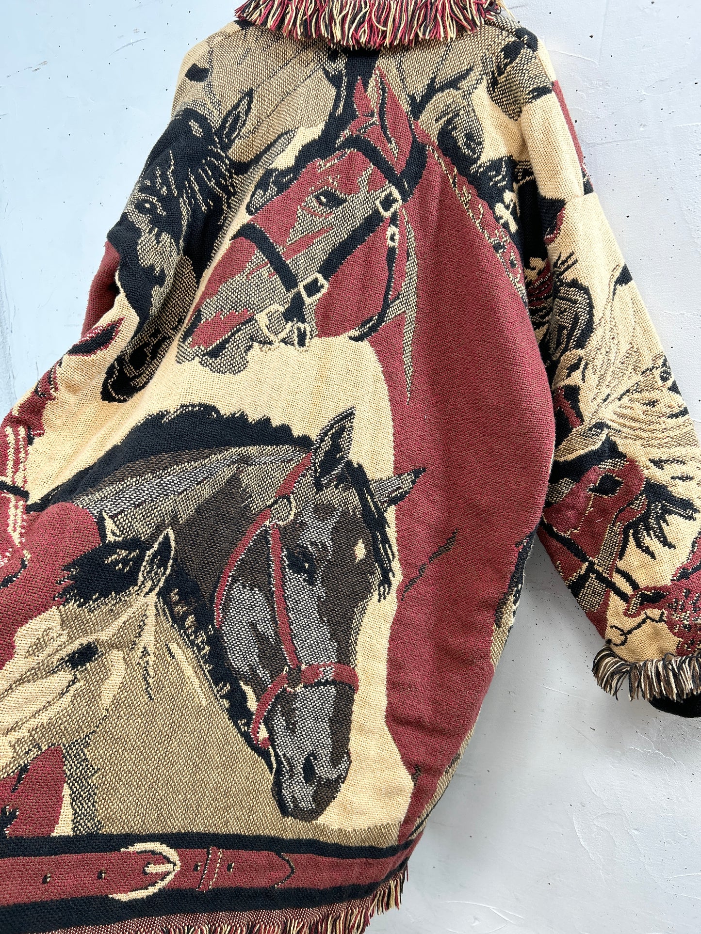 Vintage Rug Jacket [L31035]