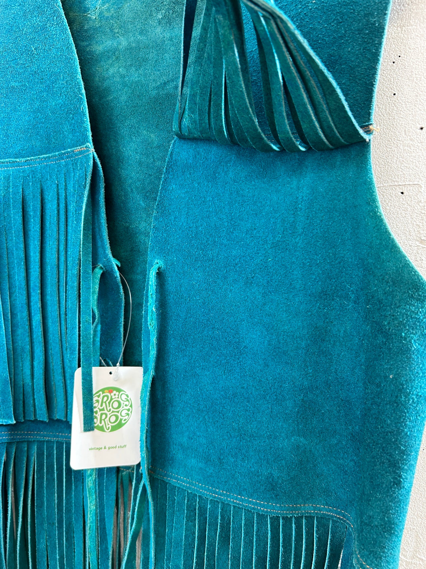 Vintage Leather Vest [H30920]