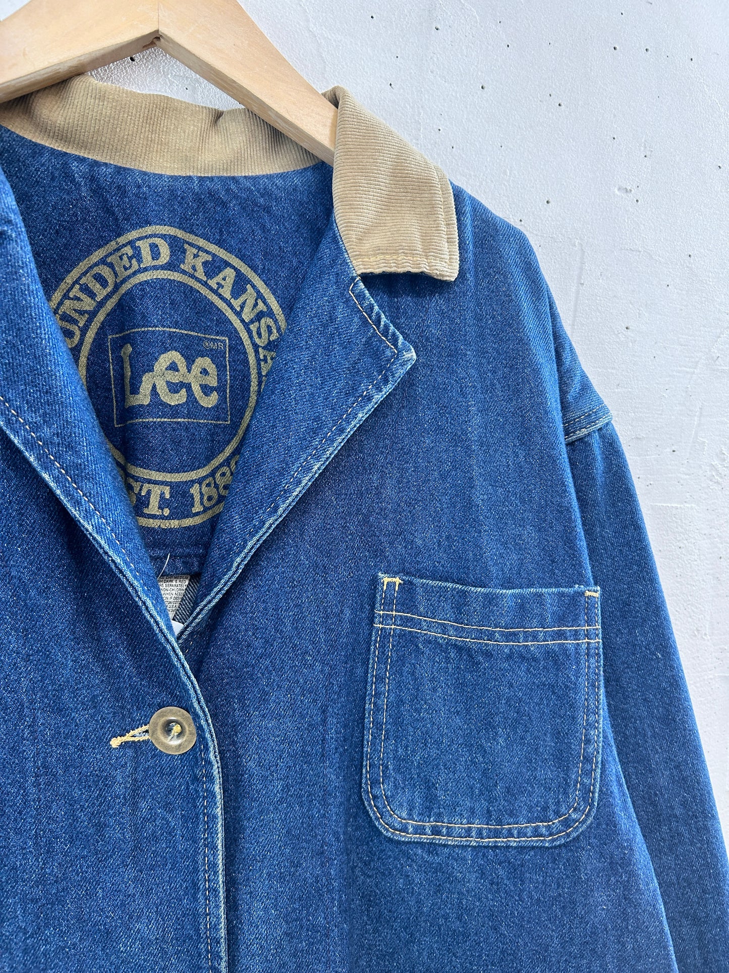 Vintage Denim Coat 〜Lee〜 [L31040]
