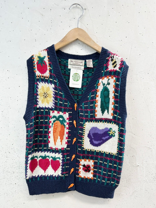 Vintage Knit Vest [C31948]