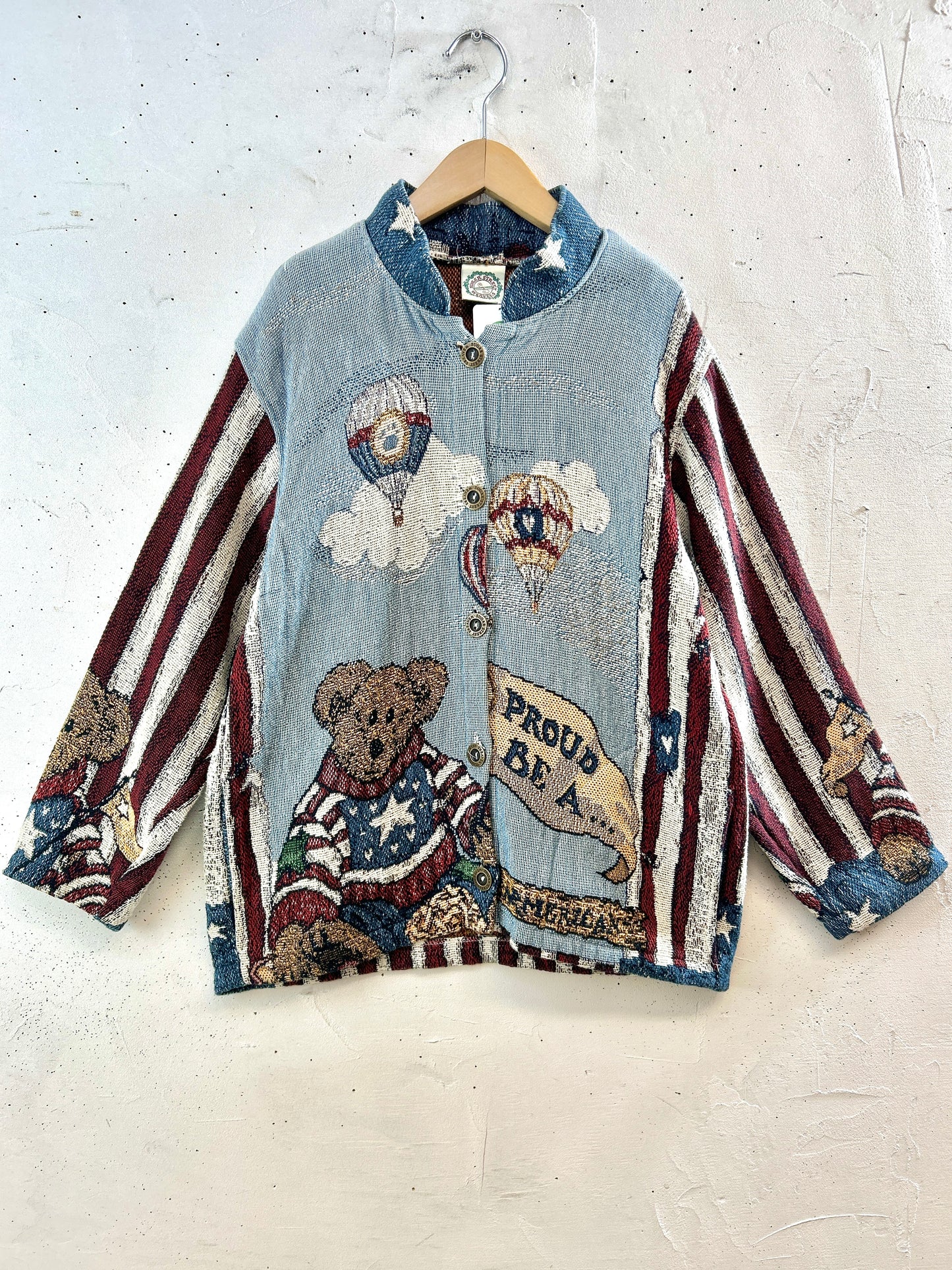 Vintage Rug Jacket 〜SUGAR STREET WEAVERS〜 MADE IN USA [L30978]