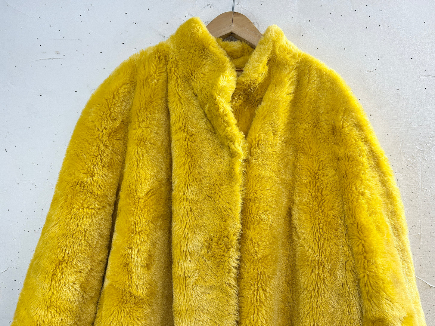 Vintage Eco Fur Coat 〜MADE IN W.GERMANY〜 [A31198]