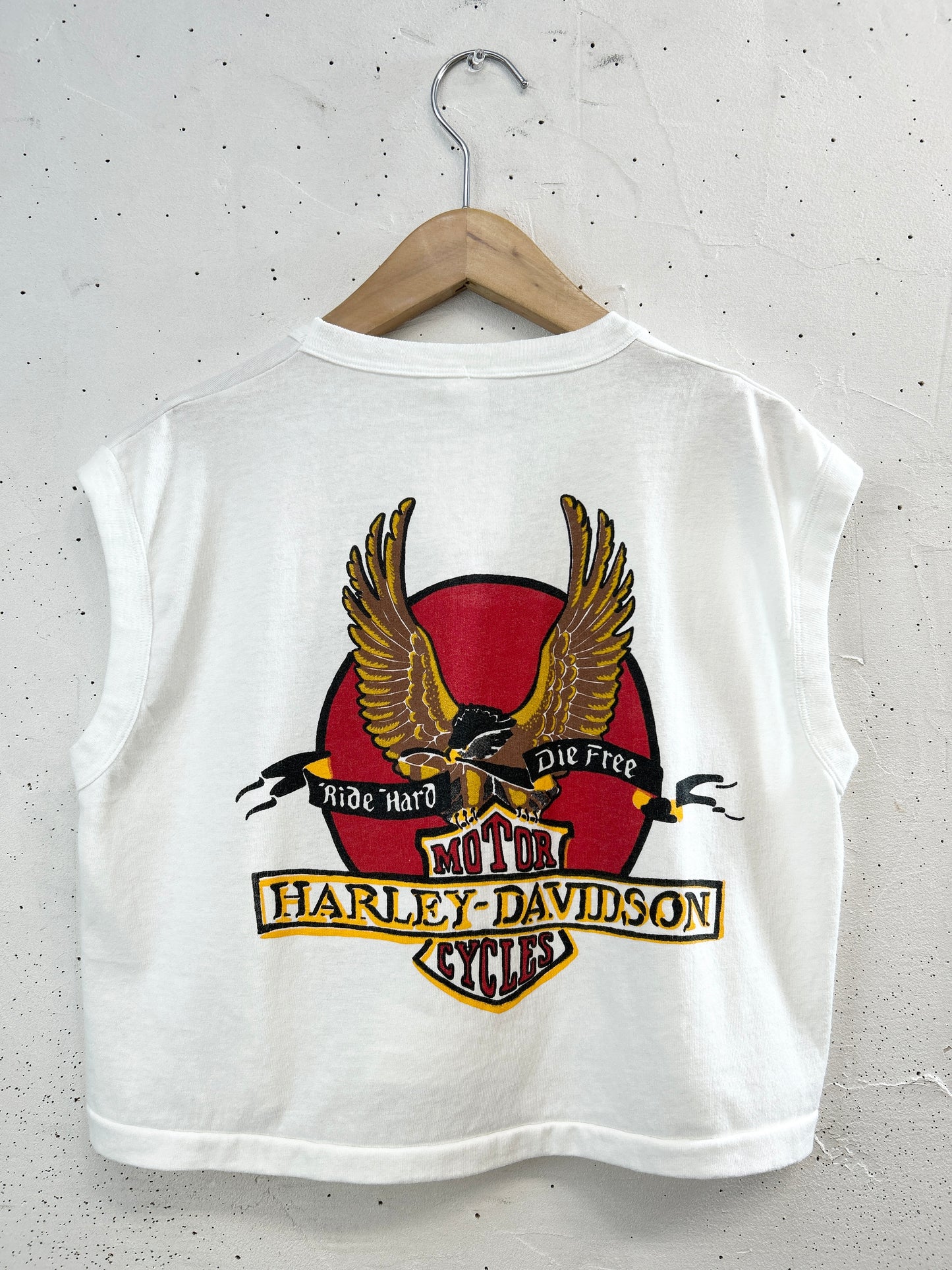 '80s-'90s Vintage T-Shirt 〜Harley Davidson〜 [E32447]