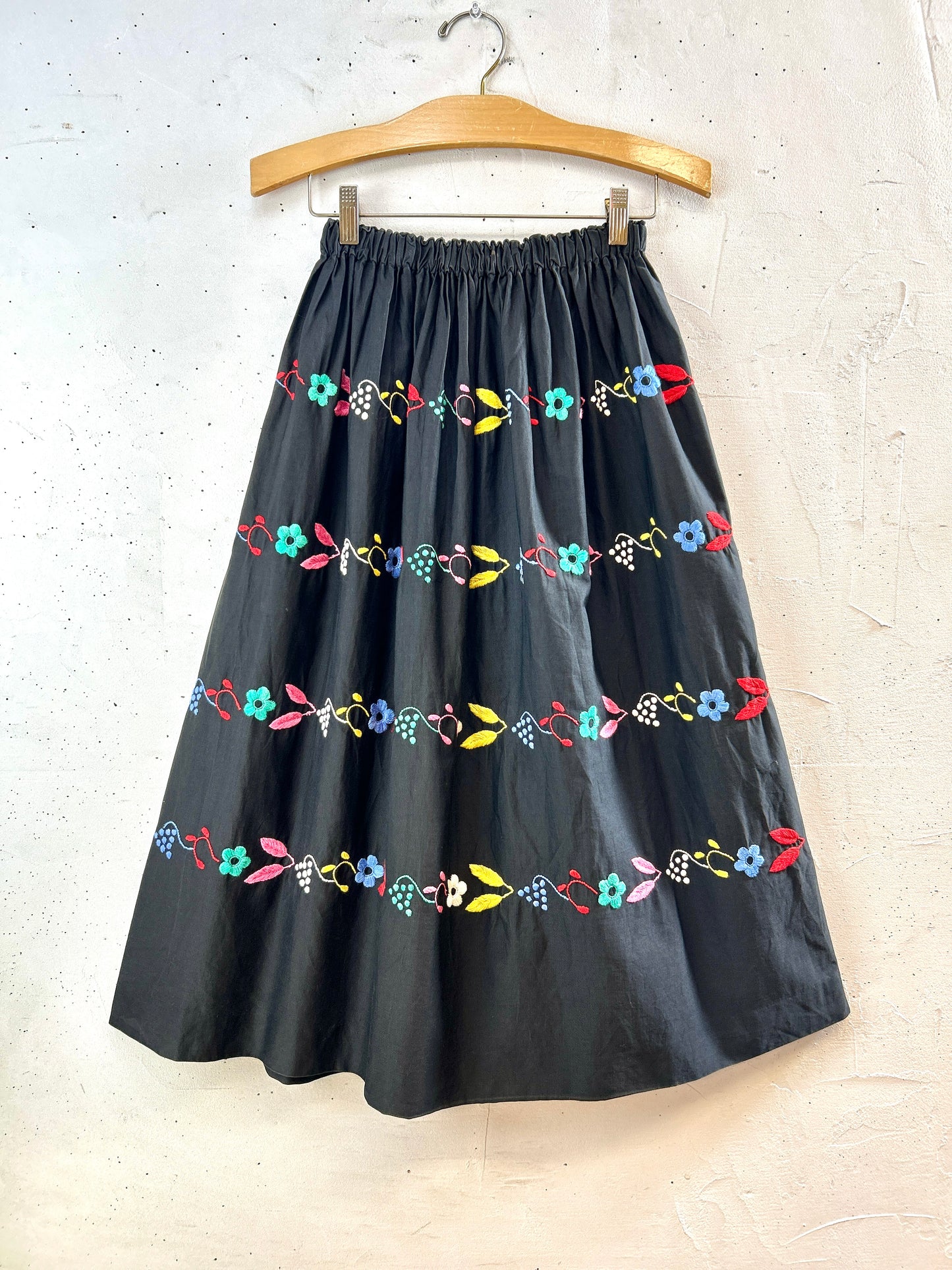 Vintage Embroidery Skirt [H30812]