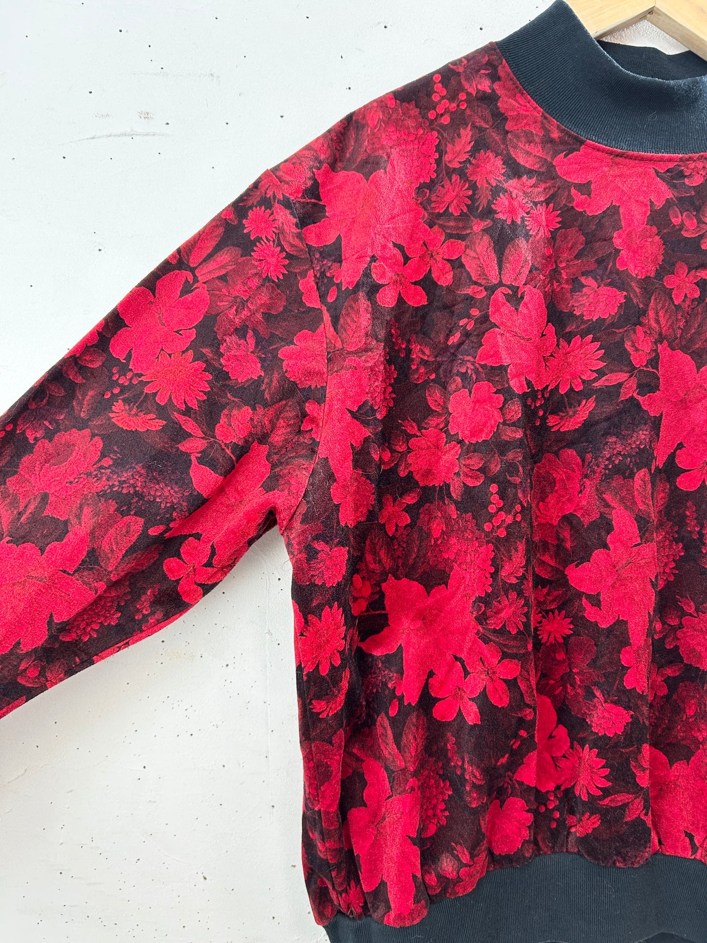 Vintage Velour Tops [J30581]
