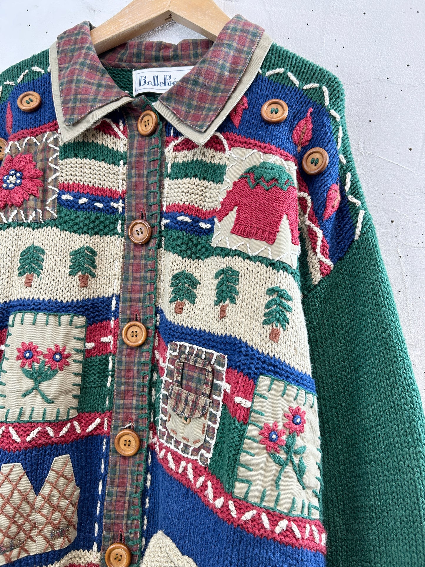 Vintage Cotton Knit Cardigan [C31781]