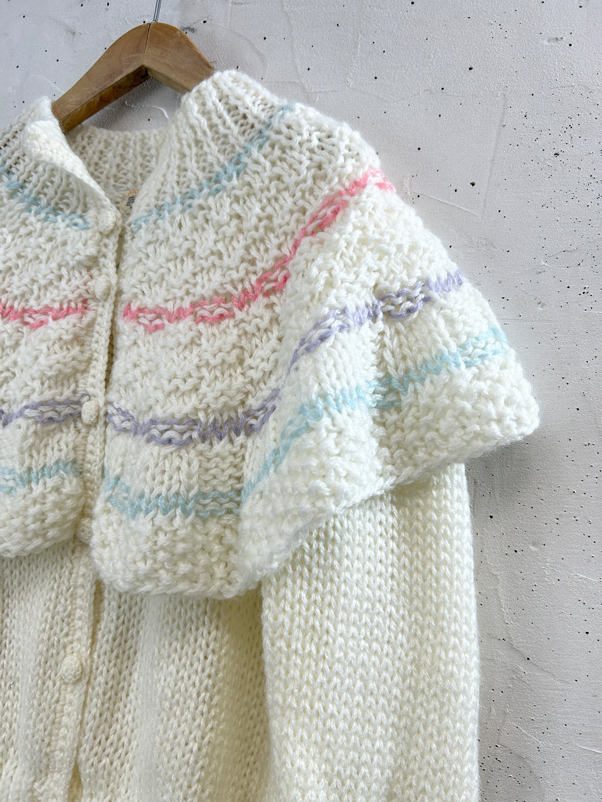 Vintage Knit Cardigan [I34003]