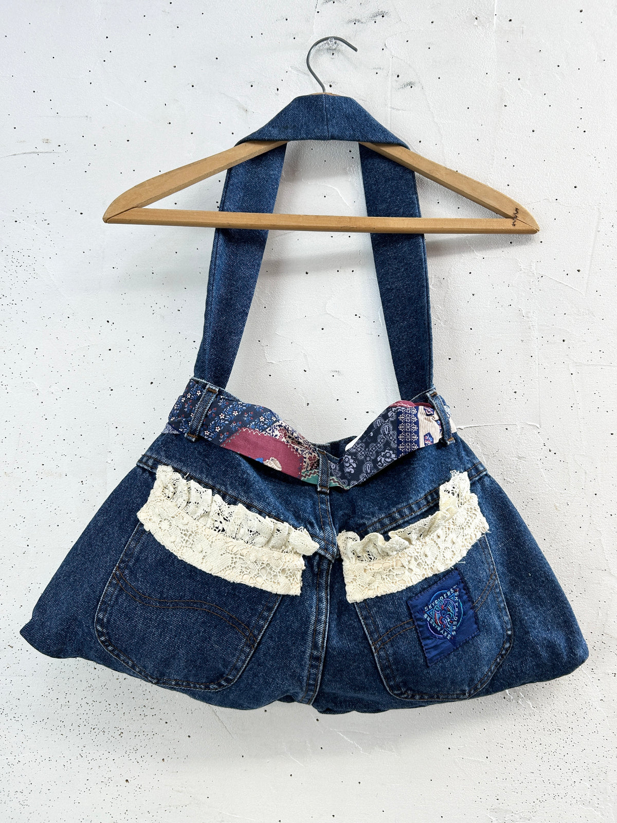Vintage Denim Custom Bag [J34163]