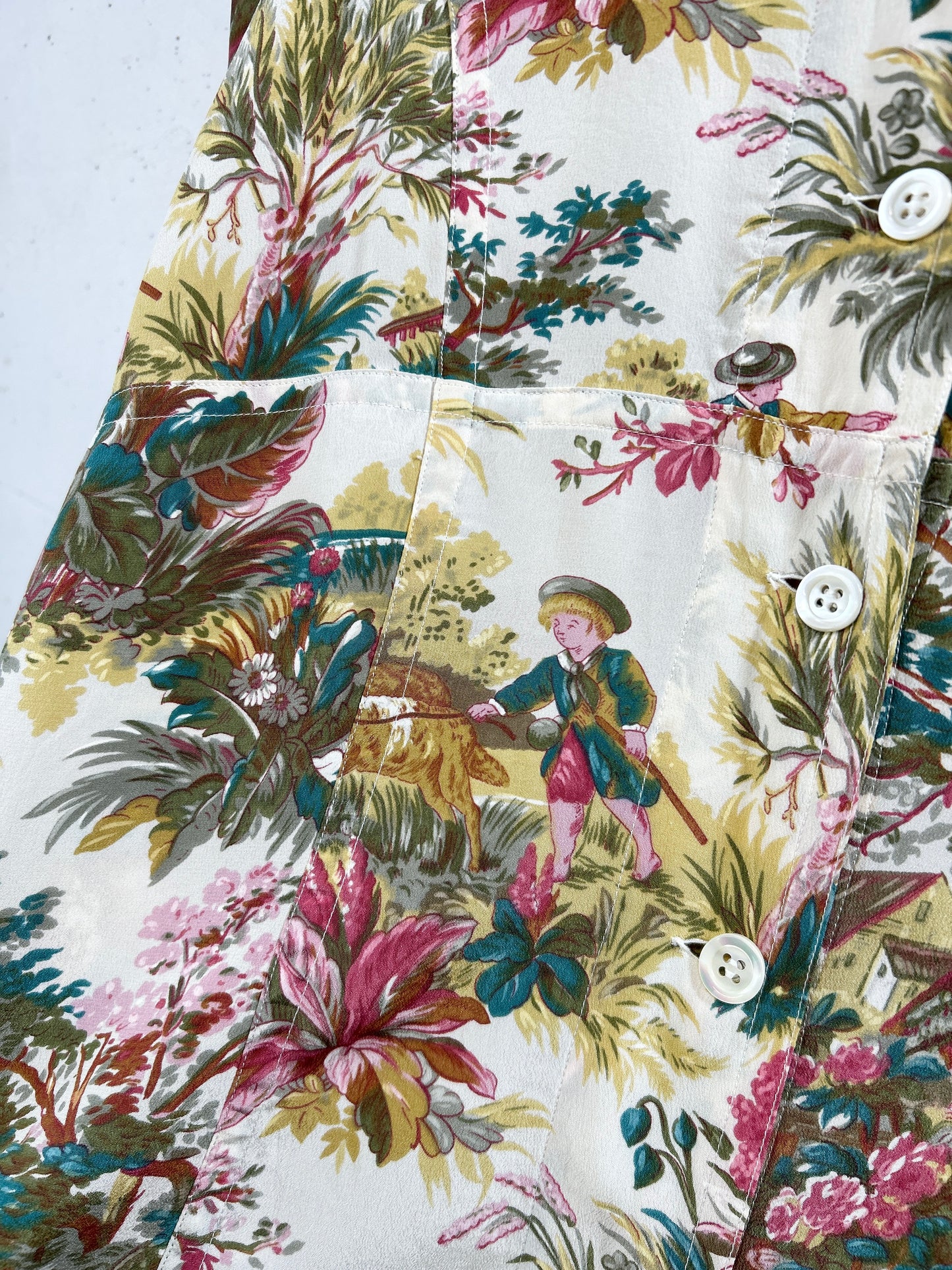 Vintage Silk Shirt 〜JIL SANDER〜 [B31609]