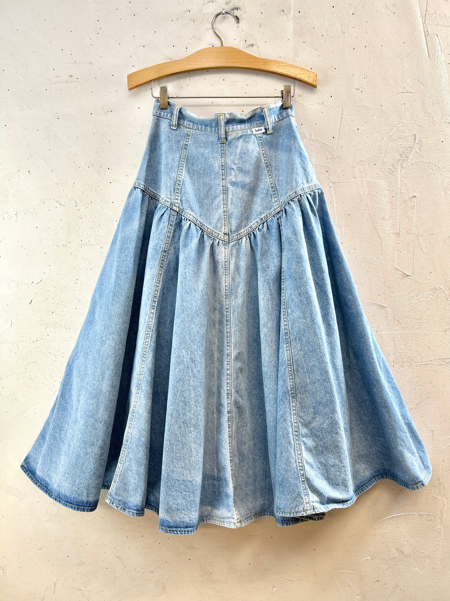 Vintage Denim Skirt MADE IN AUSTRALIA [J30669]