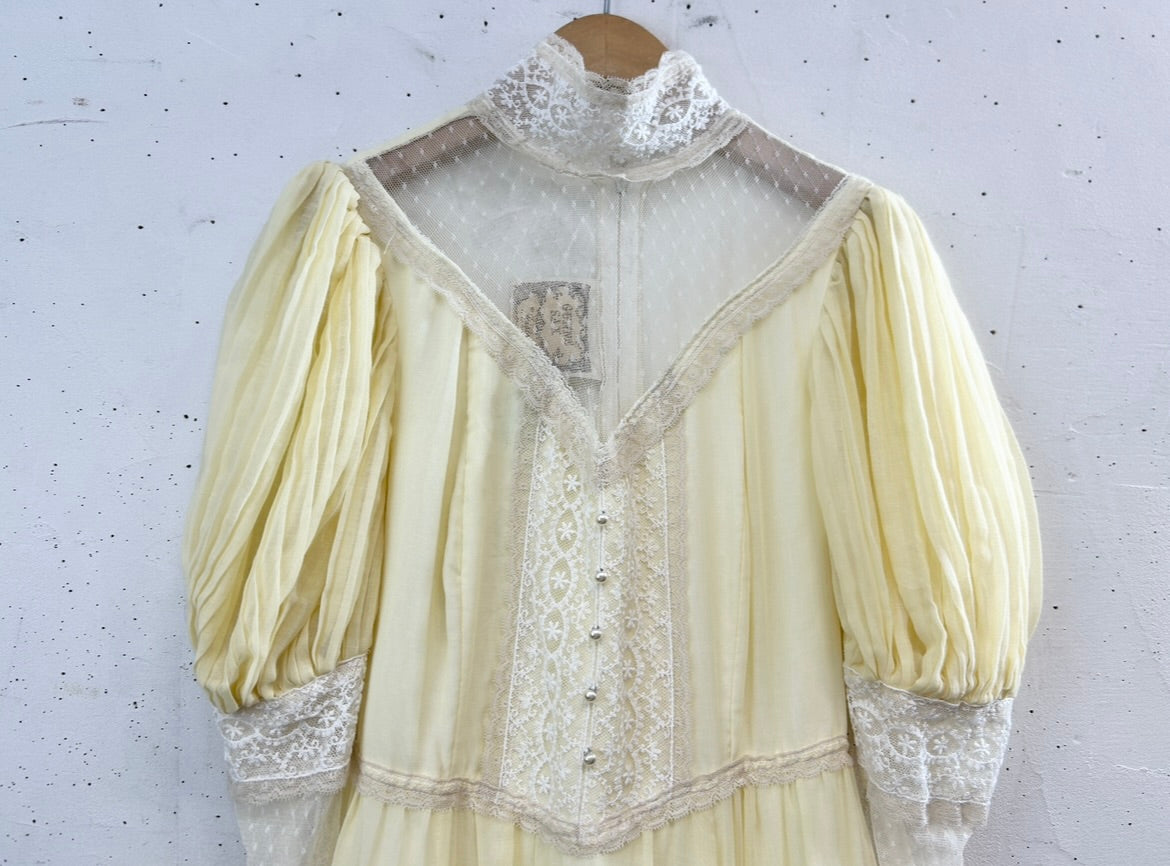 ’70s Vintage Dress でかタグ〜GUNNE SAX〜[C31994]
