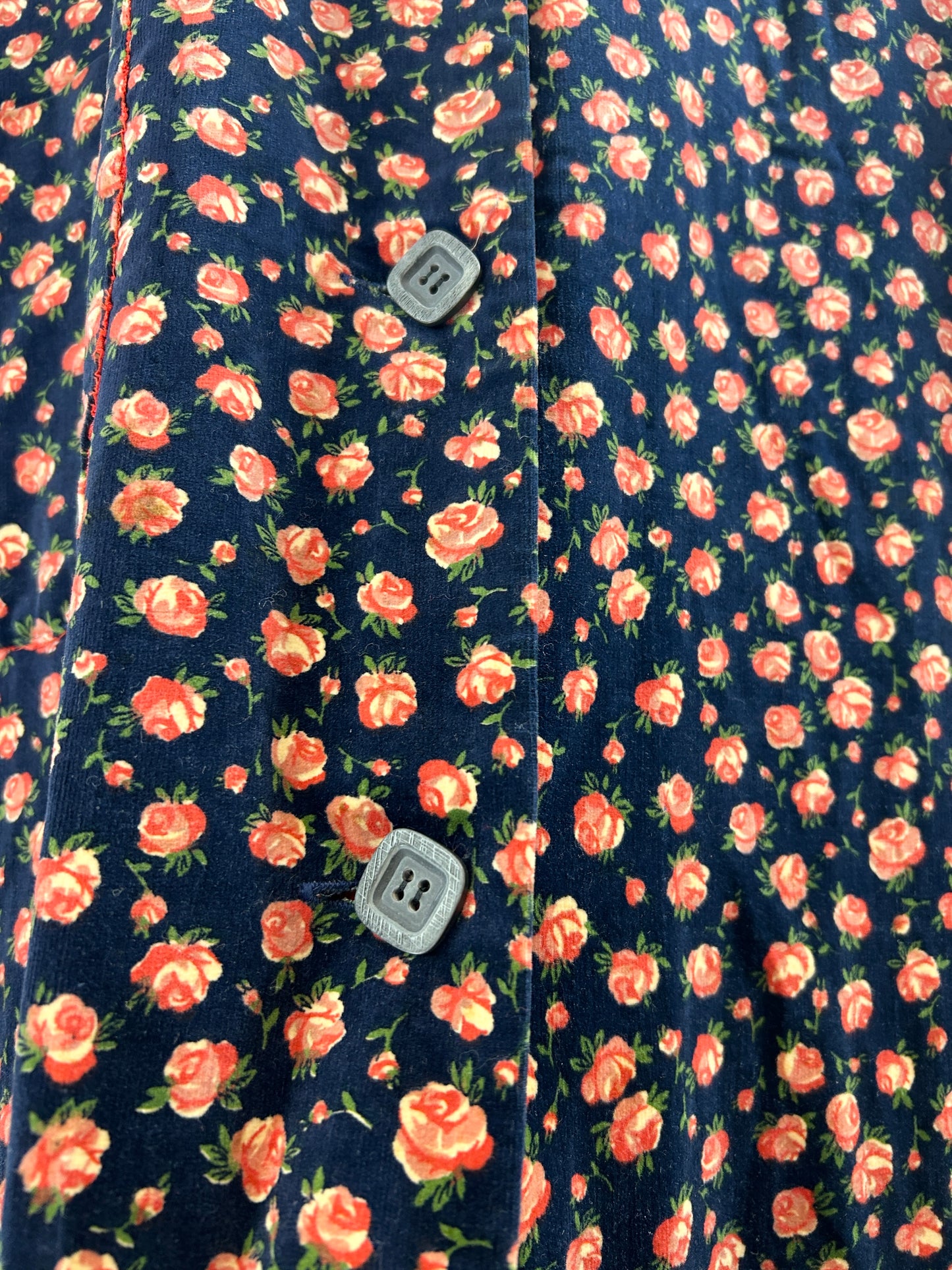 Vintage Velour Gown [J30453]