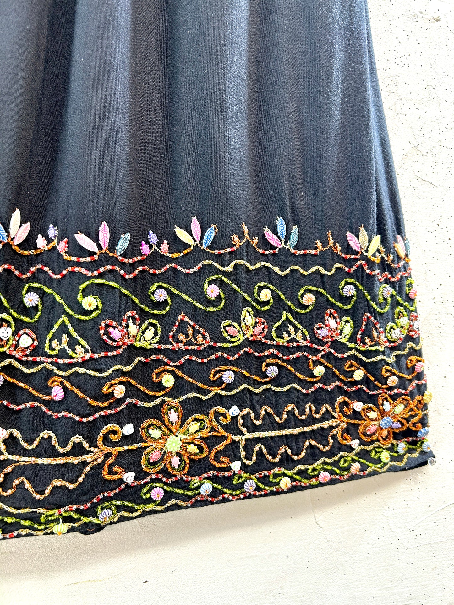 Vintage  Embroidery Skirt [B31535]