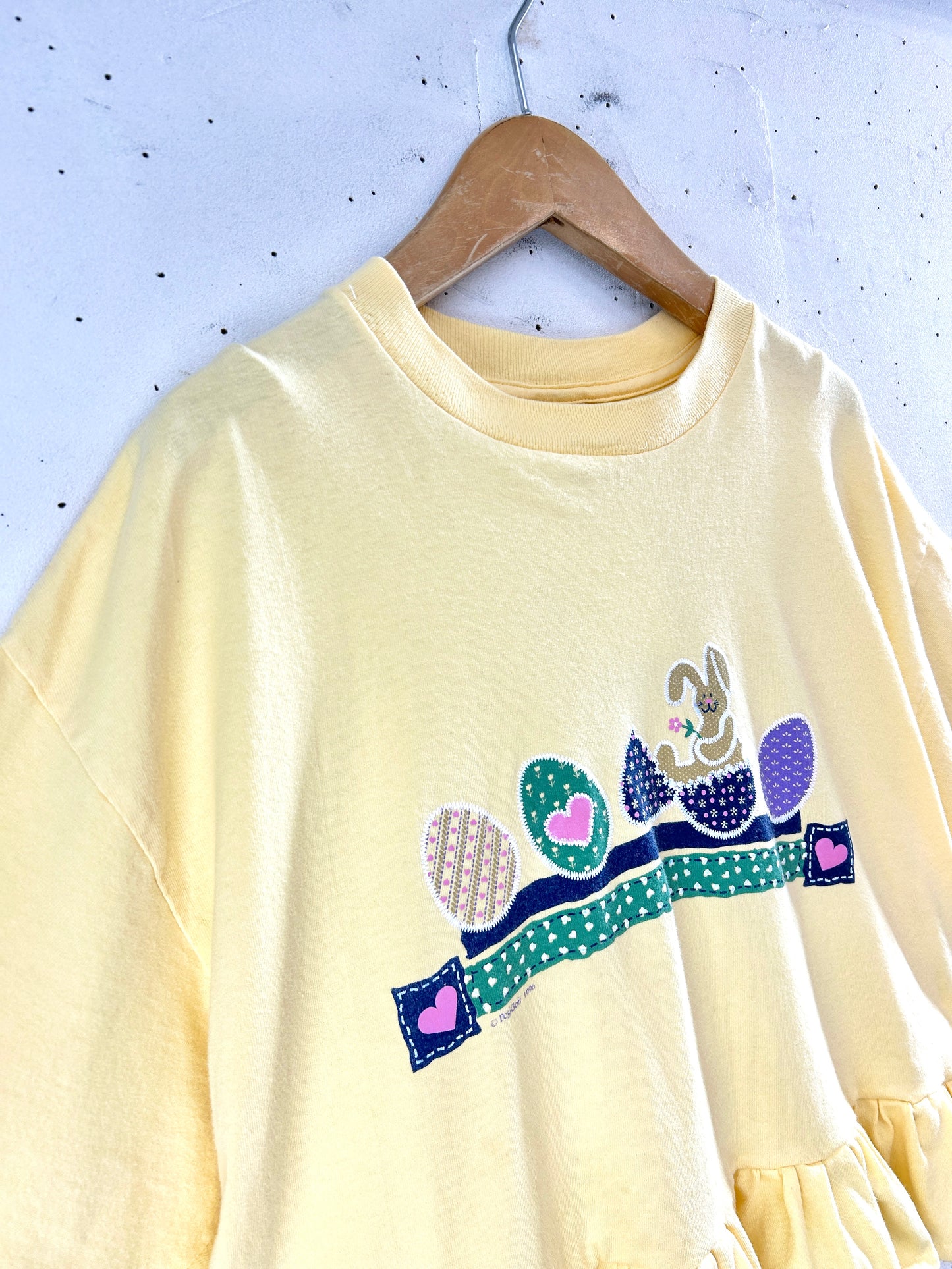 Vintage T Shirt 〜Funny dot CRAZY〜 [F32751]