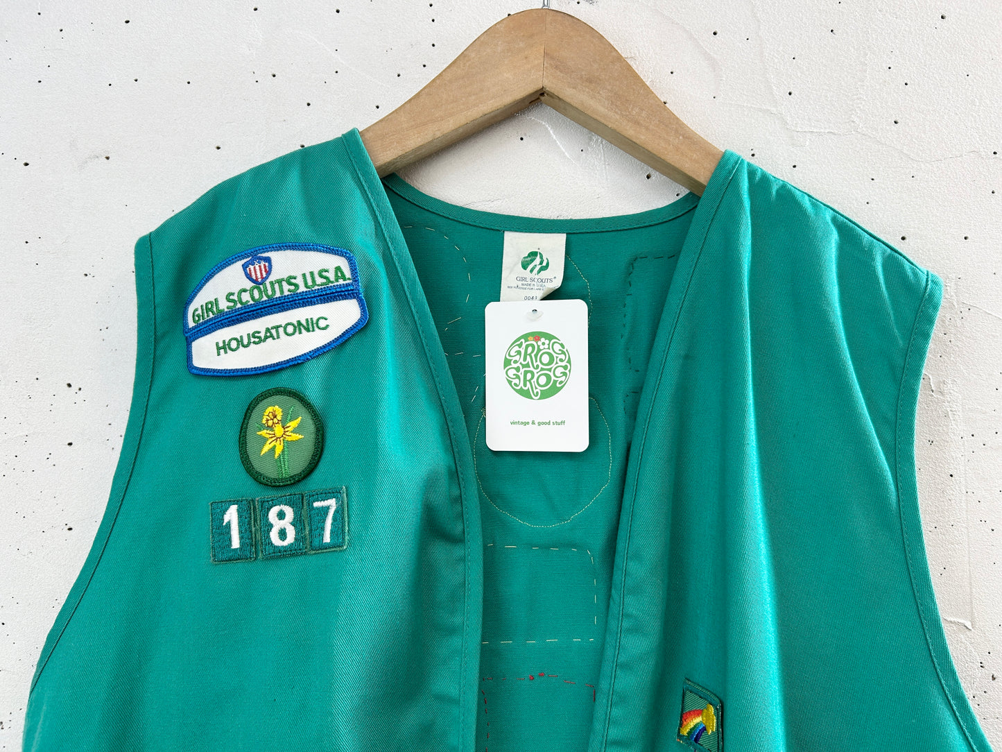 Vintage Vest Girl Scouts [G33160]