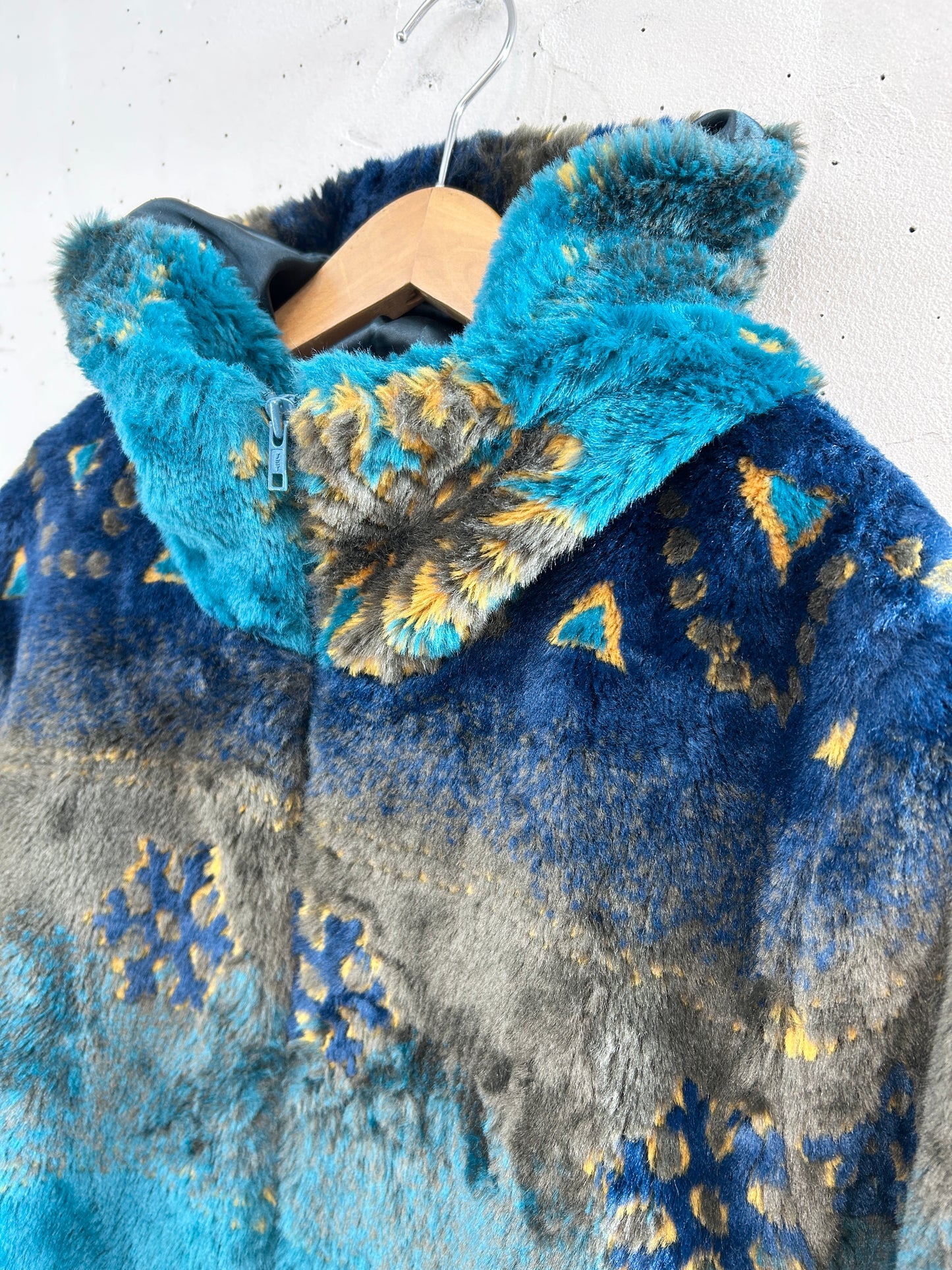 Vintage Eco Fur Jacket [L31036]