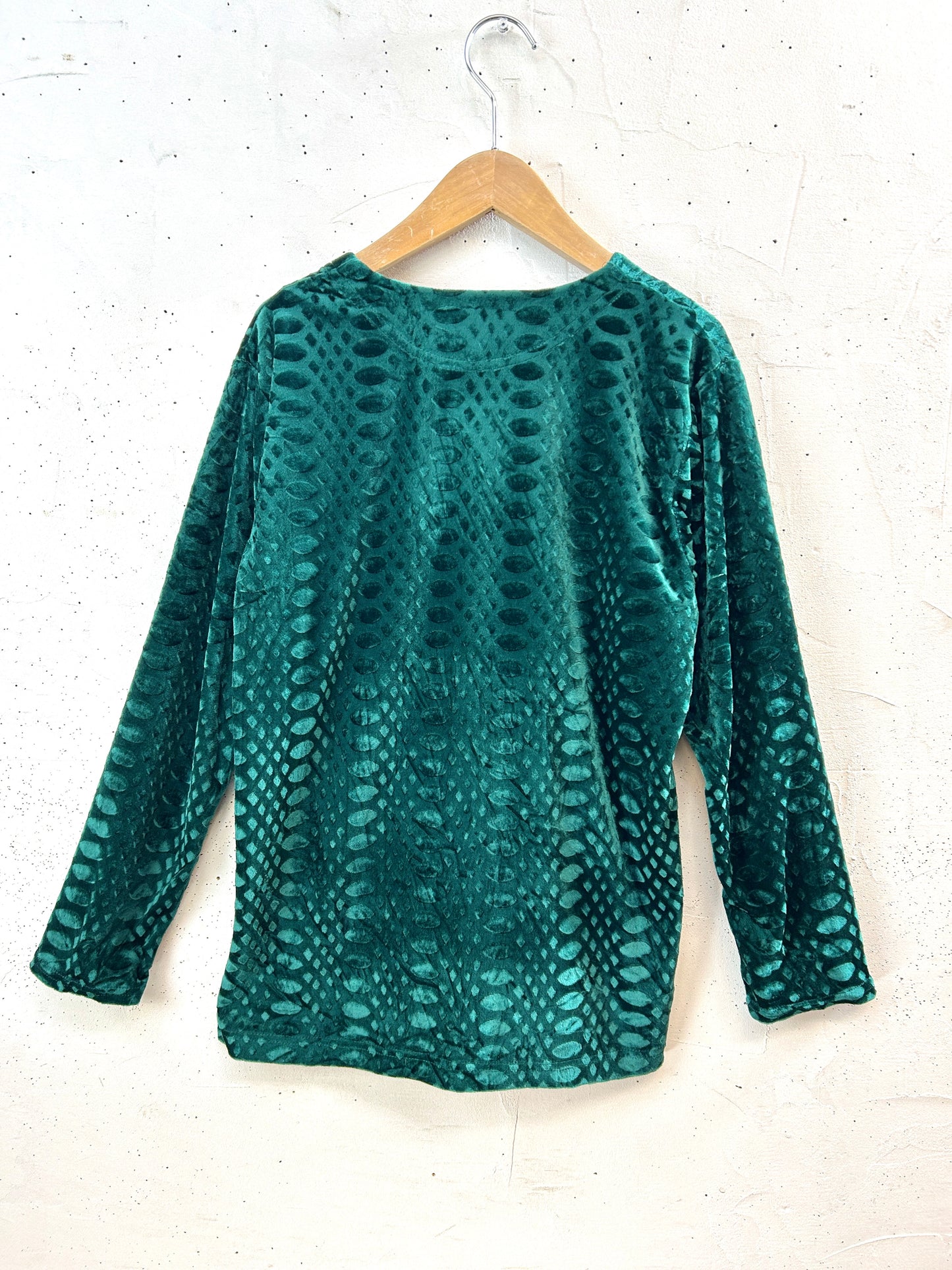 Vintage Velour Tops [K30879]