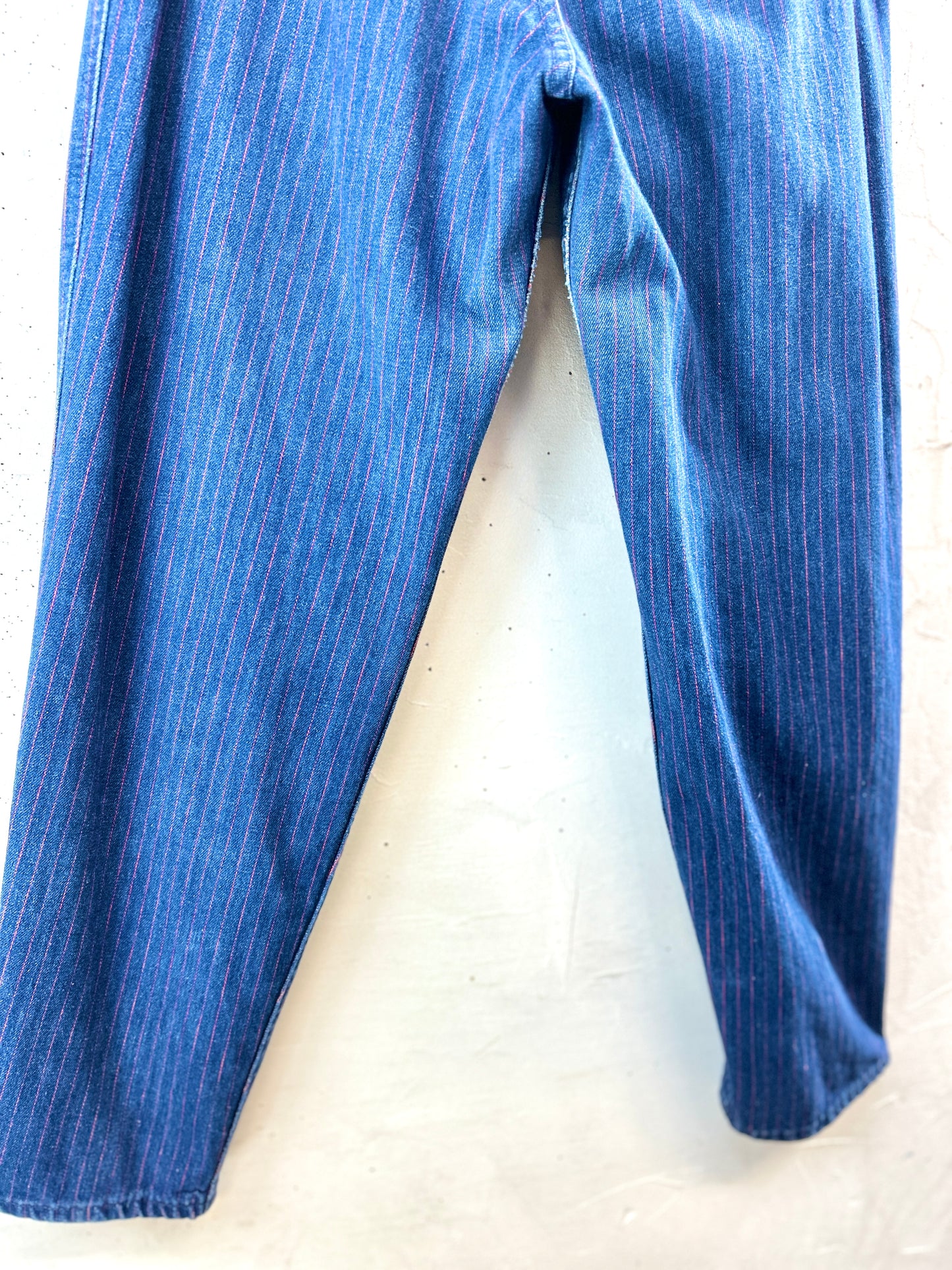 Vintage Denim Stripe Pants 〜Lee〜 MADE IN USA [K30740]