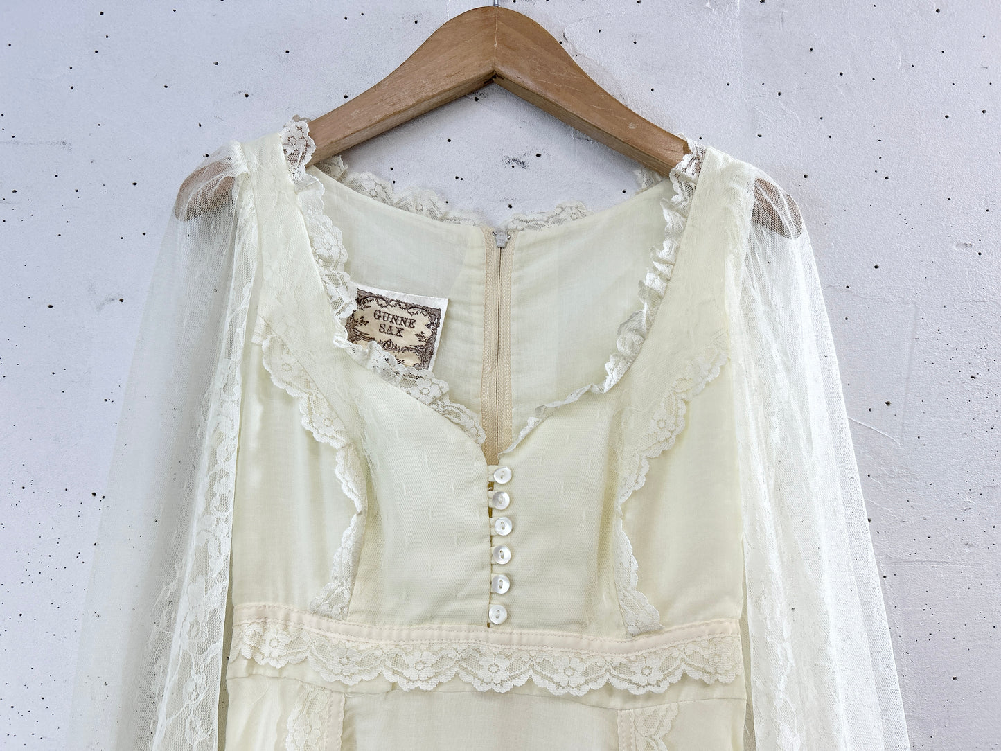 ’70s Vintage Dress でかタグ〜GUNNE SAX〜[F32815]
