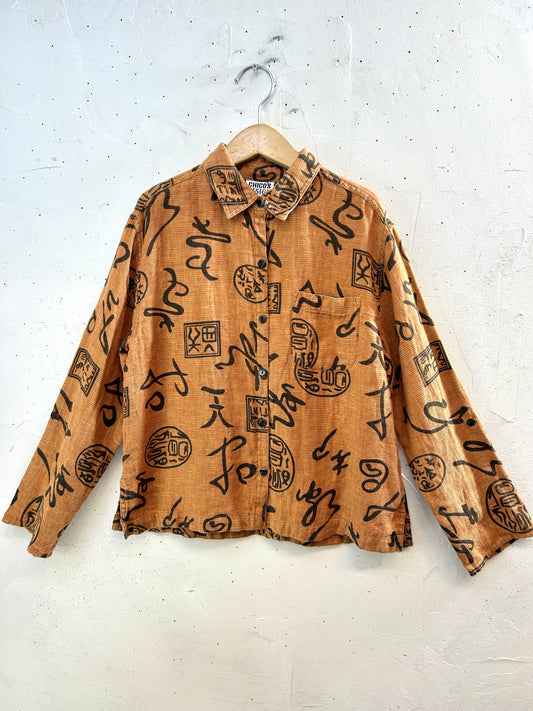 Vintage Shirt Jacket 〜CHICO’S DESIGN〜 [K30698]